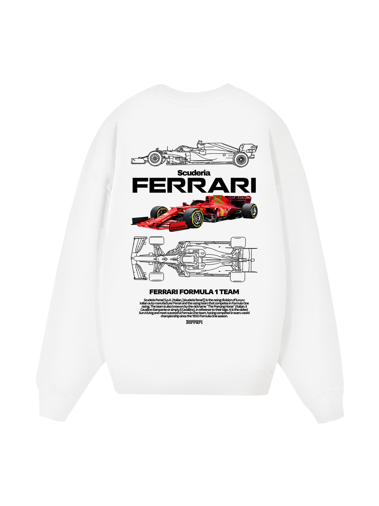 Ferrari The Pracing Horse Sweater
