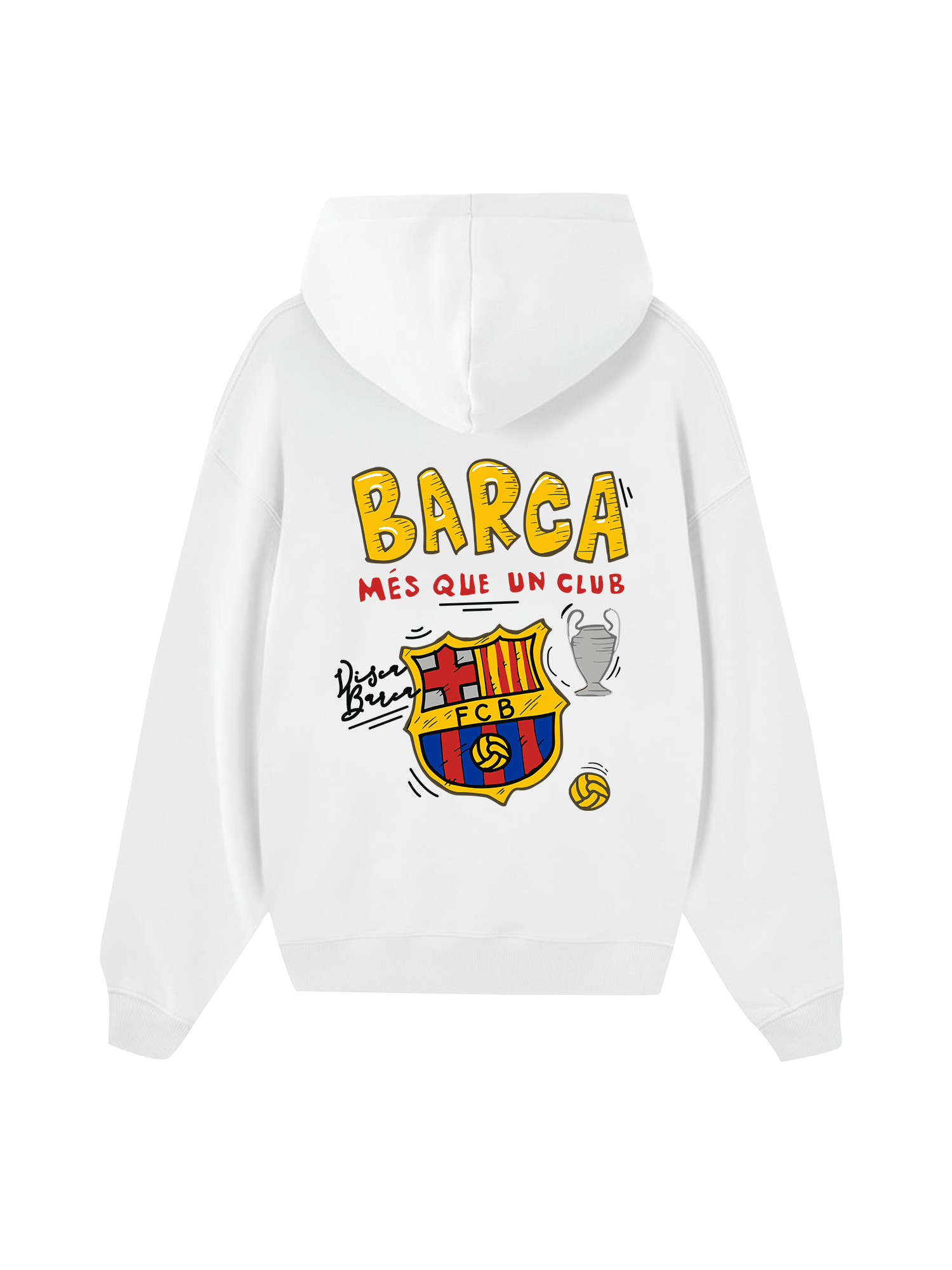 Barca Més Que Un Club Hoodie