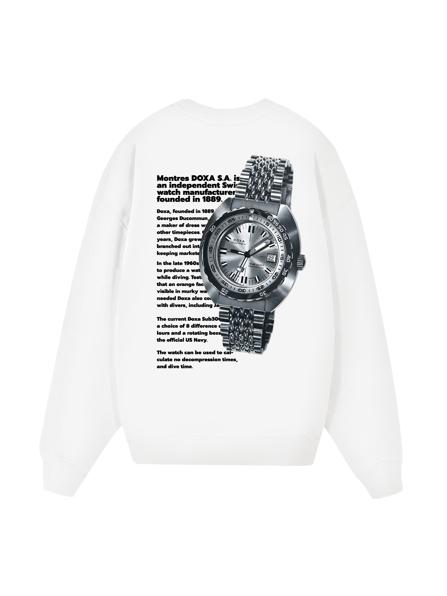 Watch Doxa X300 Sweater