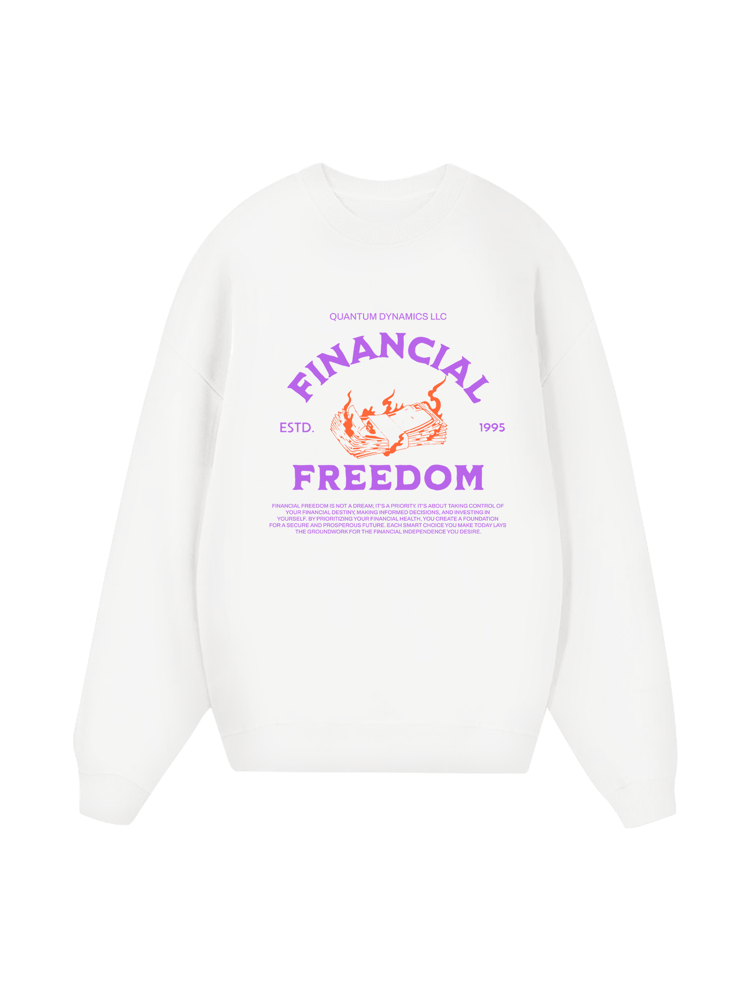 Money Financial Freedom Sweater