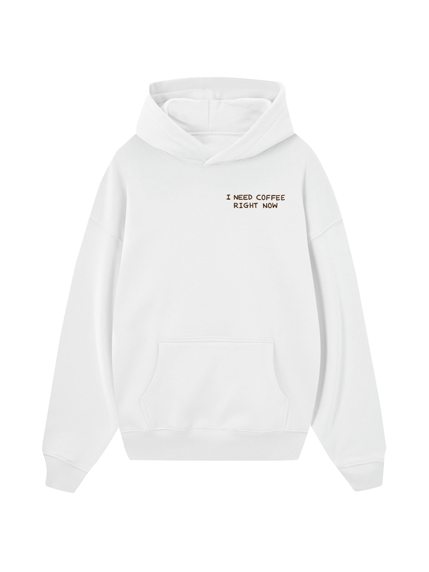 I Need Coffee Right Now Hoodie