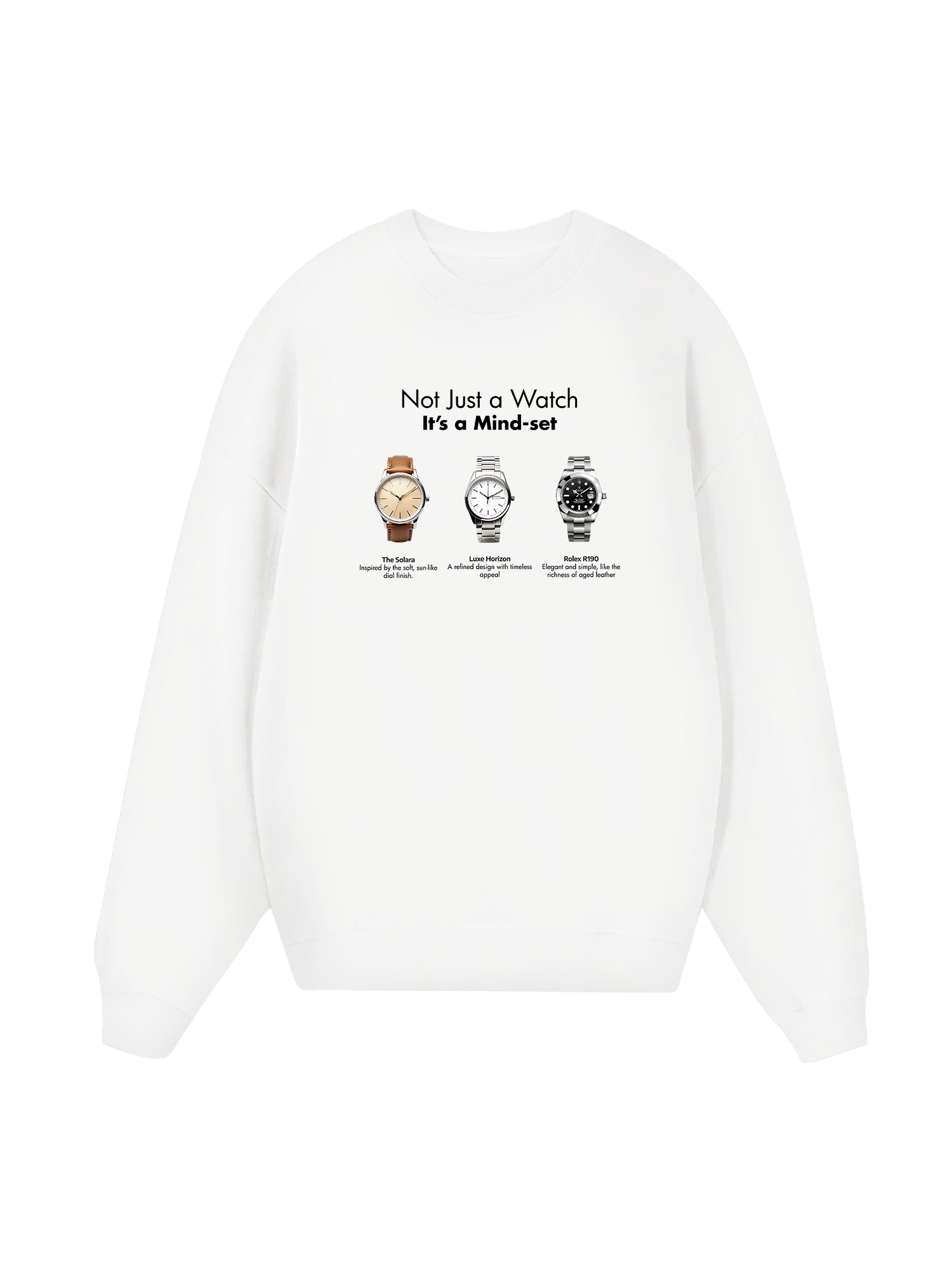 Watch It_s A Mindset Sweater