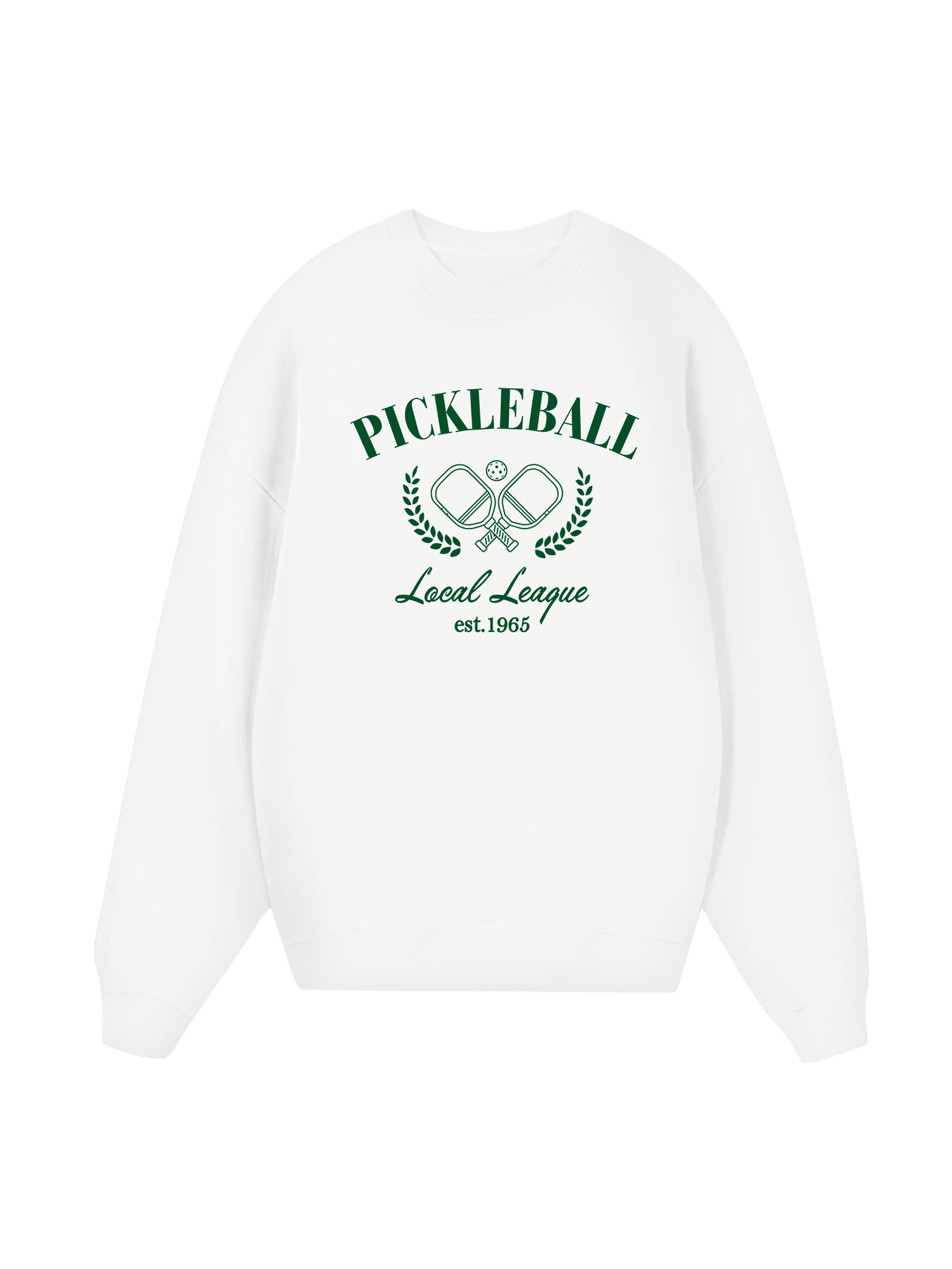 Pickleball Green Local League Sweater