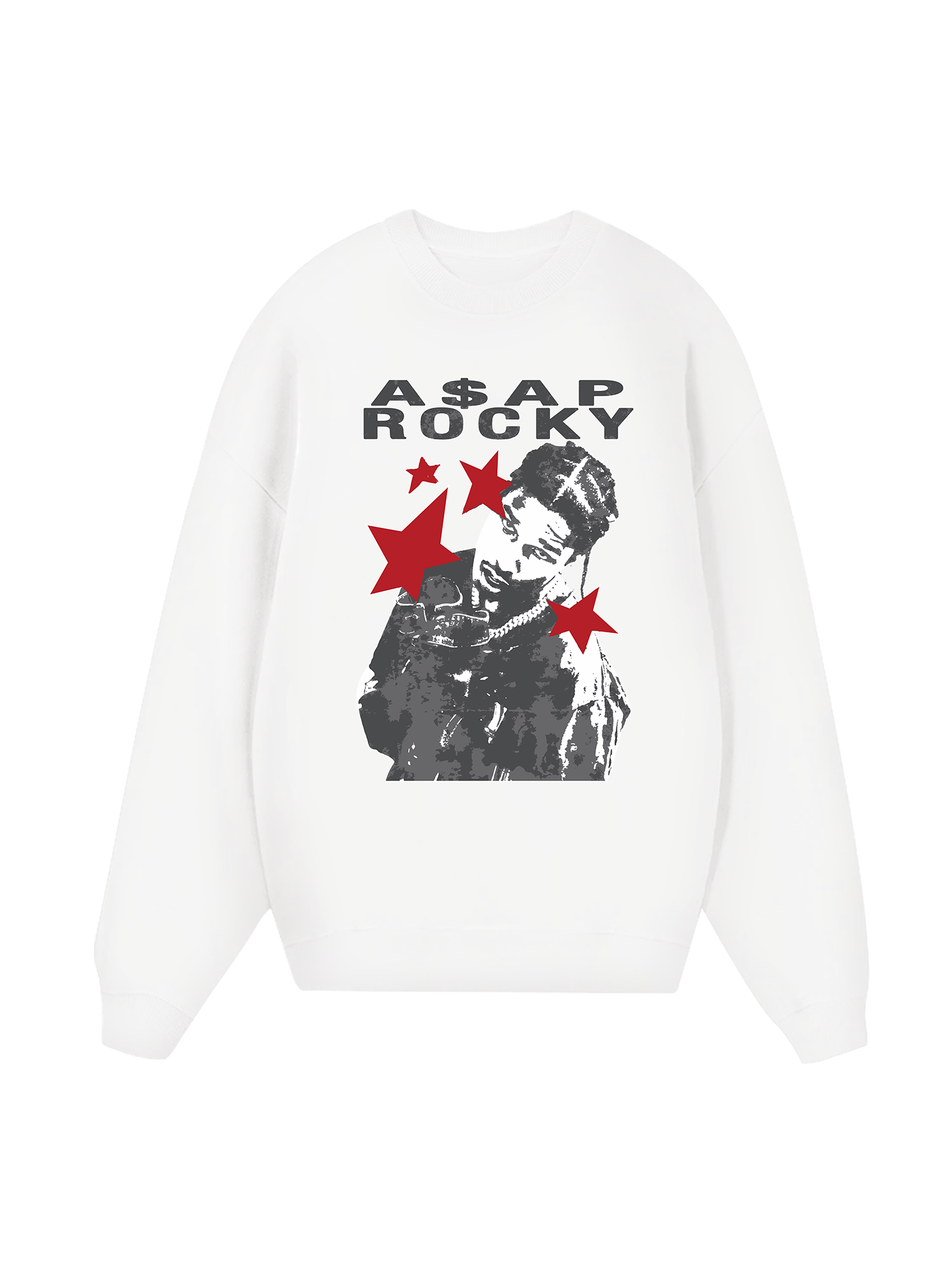 Rapper Asap Rocky Vintage Sweater