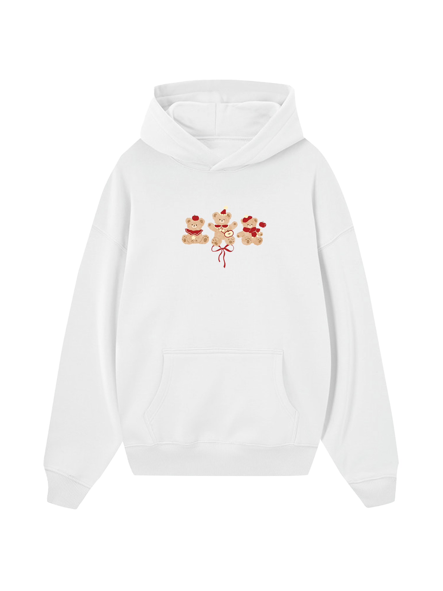 Girly Mood Cute Bear Hoodie