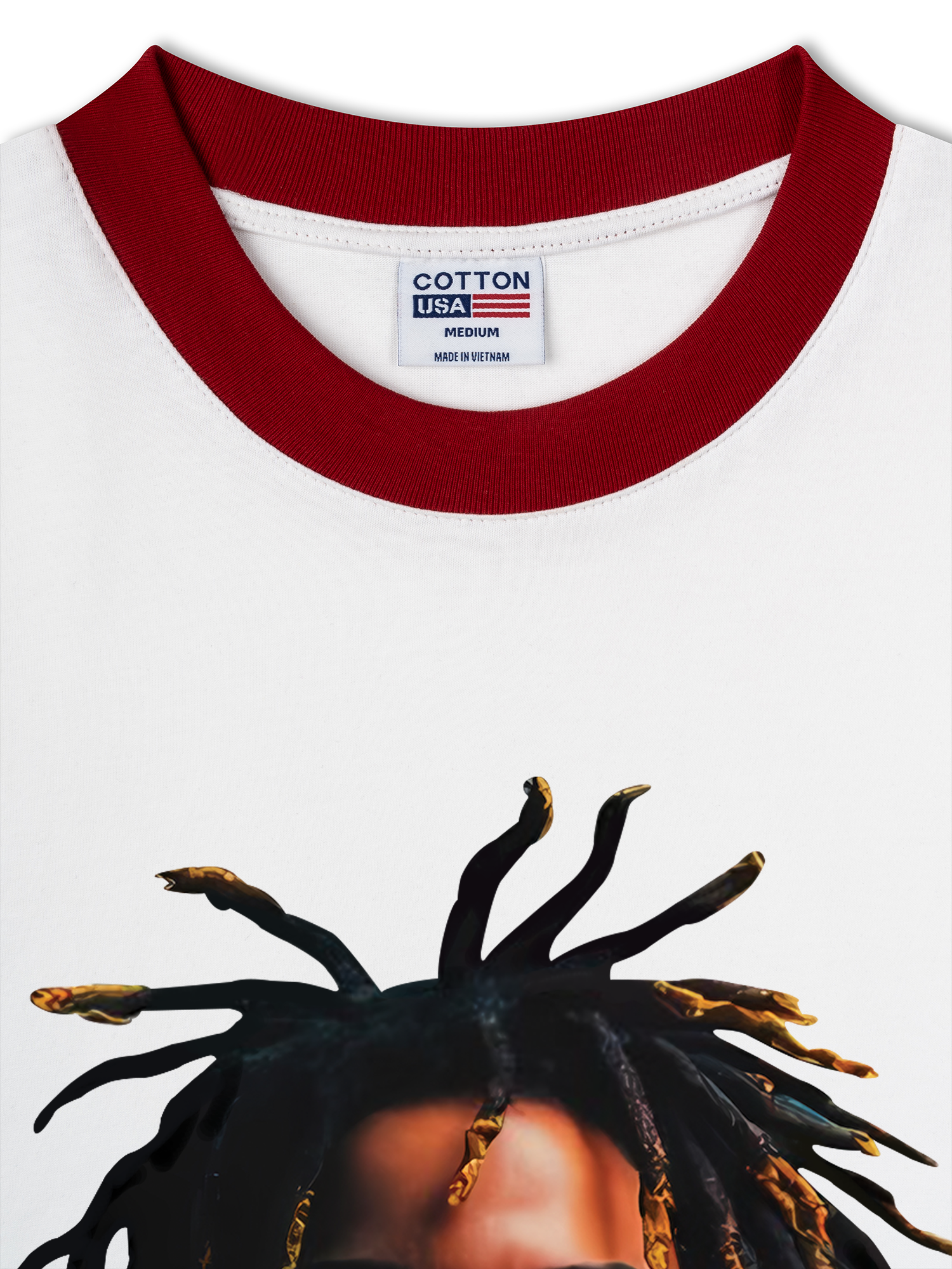 Áo Thun Ringer Relaxed Fit Rapper STAY RICH