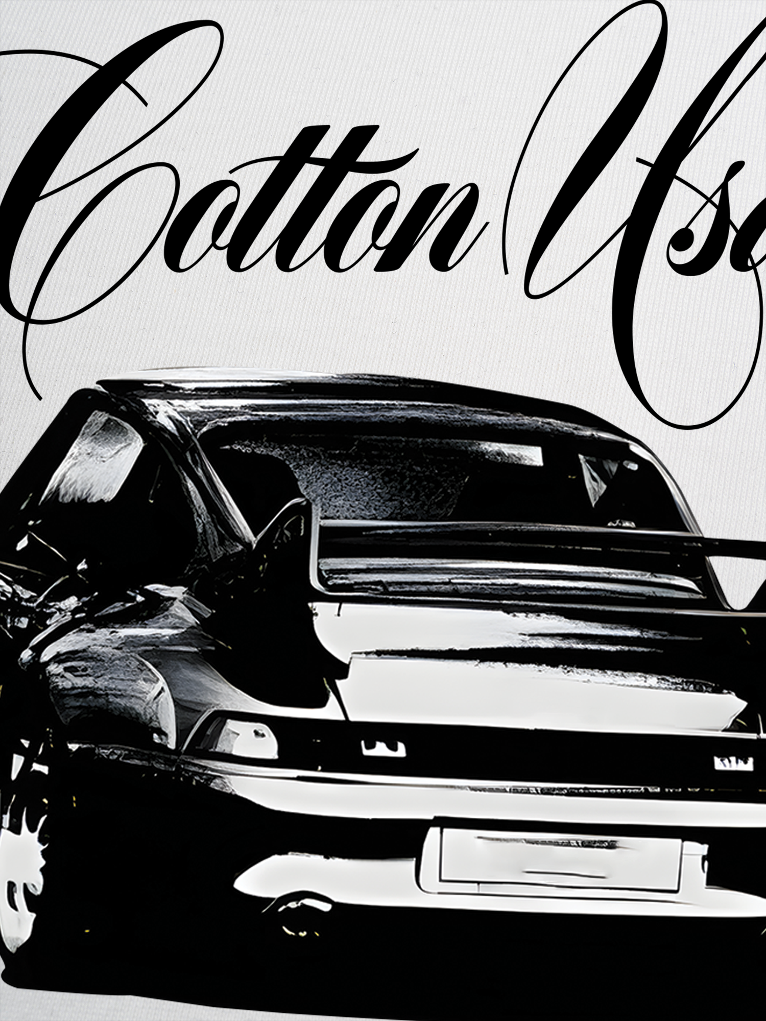 Áo Thun Ringer Relaxed Fit Classic Car Vintage Car