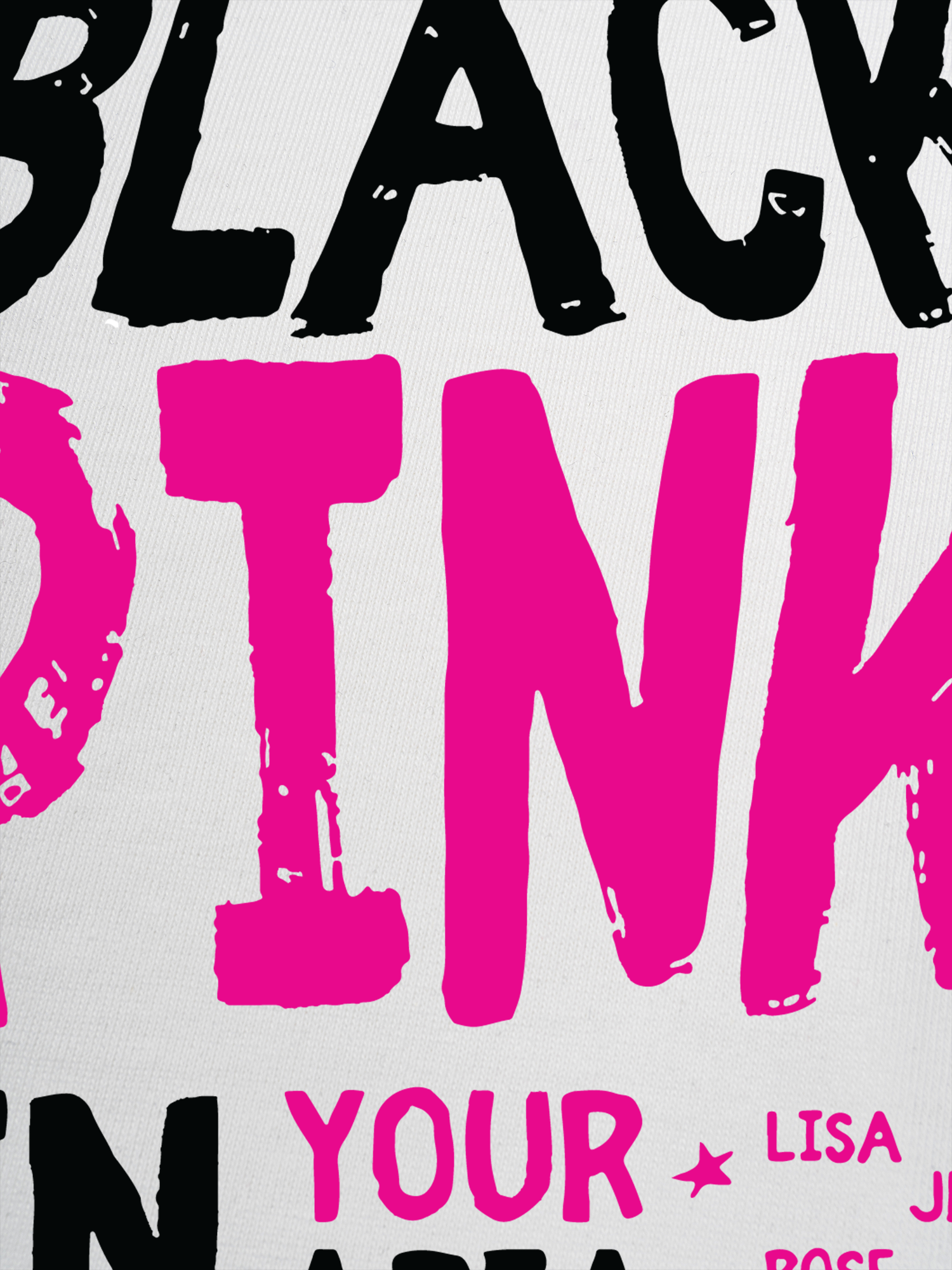 Áo Thun Ringer Relaxed Fit BlackPink In Your Area