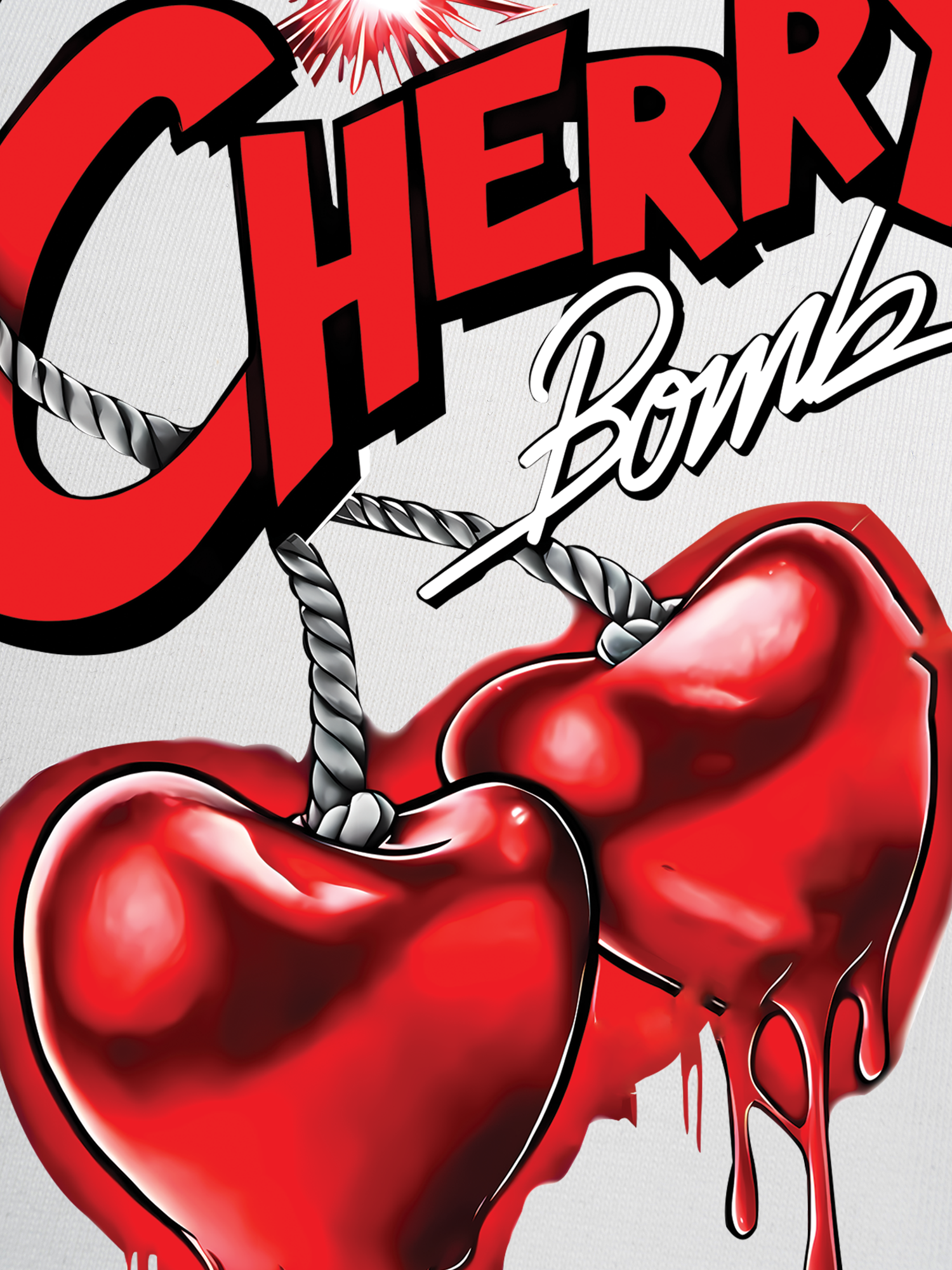 Áo Thun Ringer Relaxed Fit Cherry Bombb