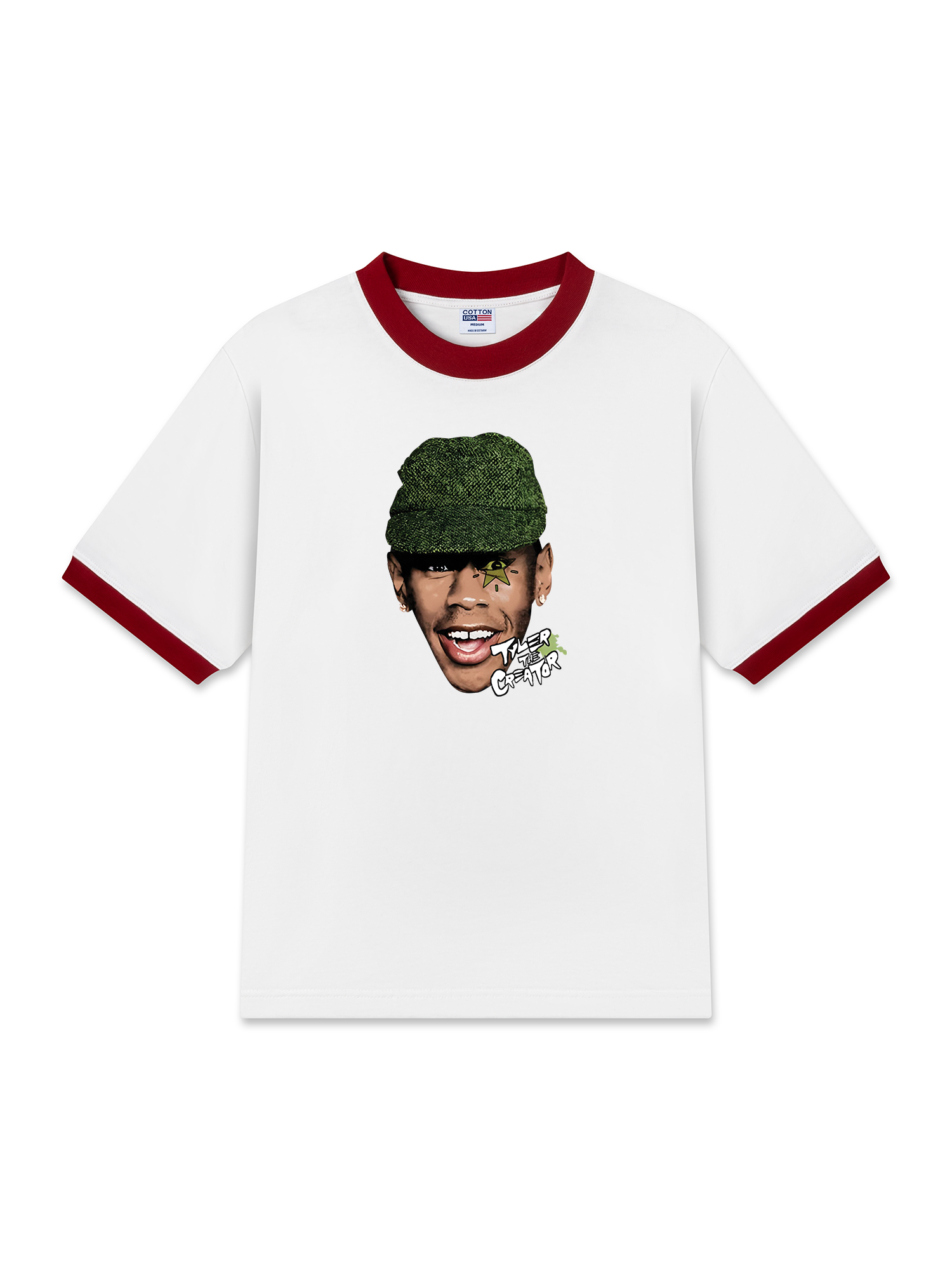 Áo Thun Ringer Relaxed Fit Rapper Tyler Are We Still Friends