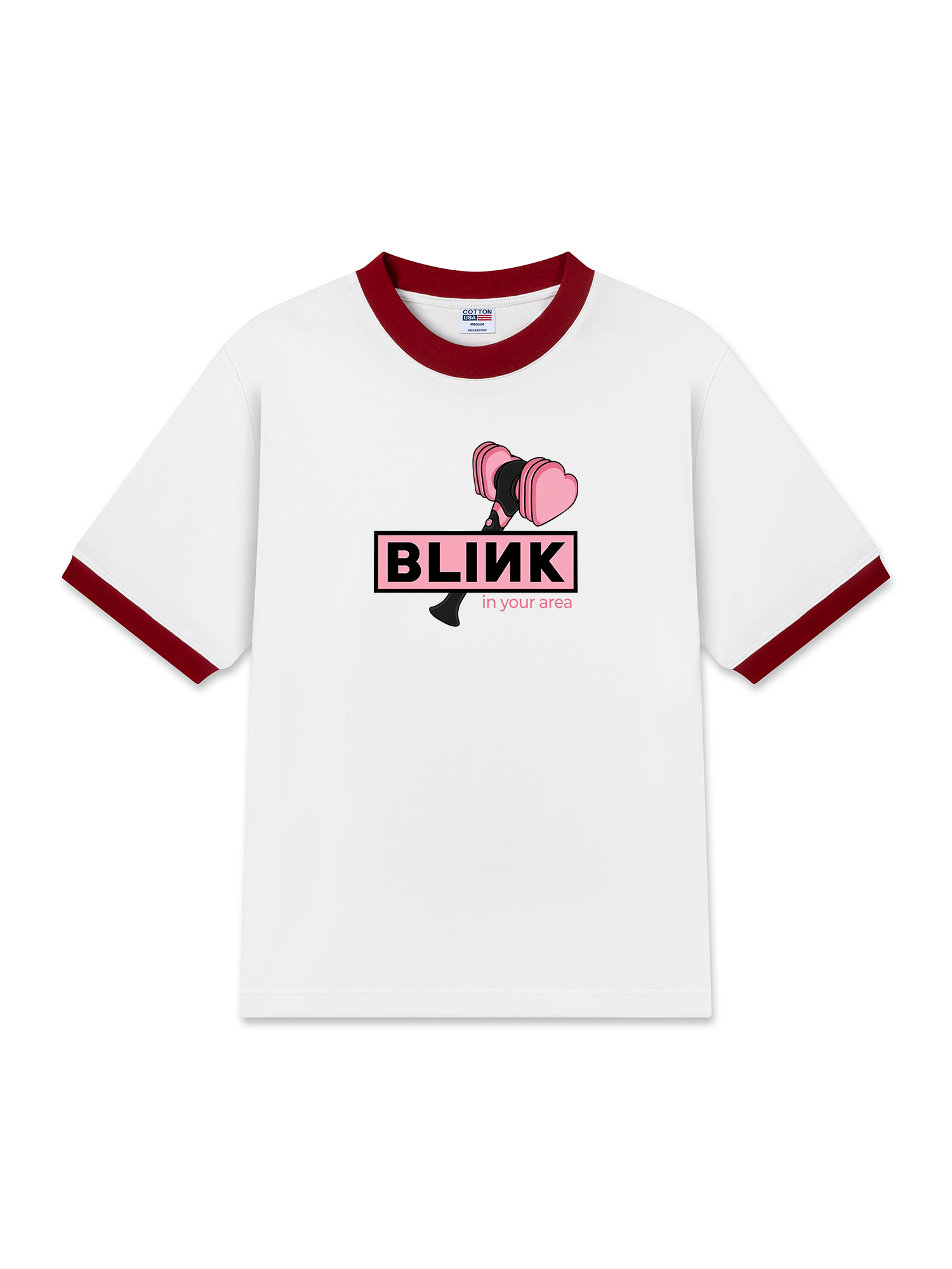 Áo Thun Ringer Relaxed Fit Blink In Your Area