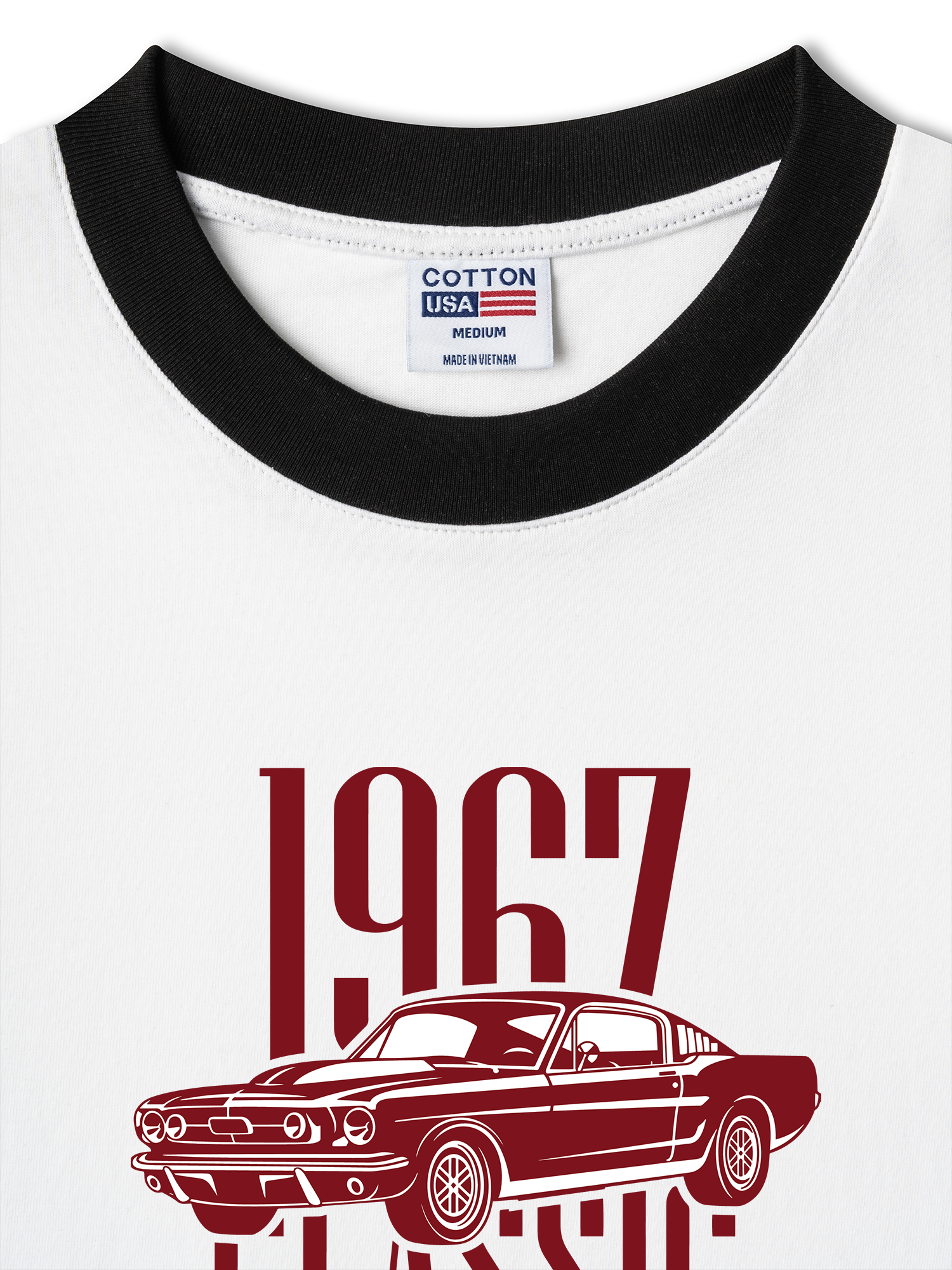 Áo Thun Ringer Relaxed Fit 1967 Classic