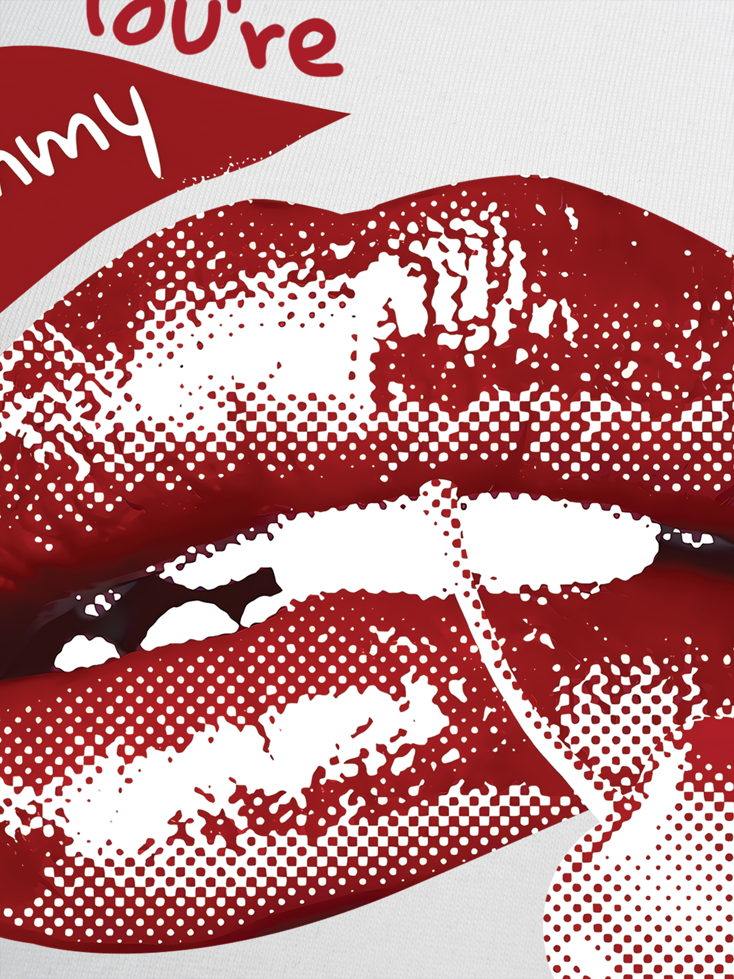 Áo Thun Ringer Relaxed Fit Cherry You_re Yummy