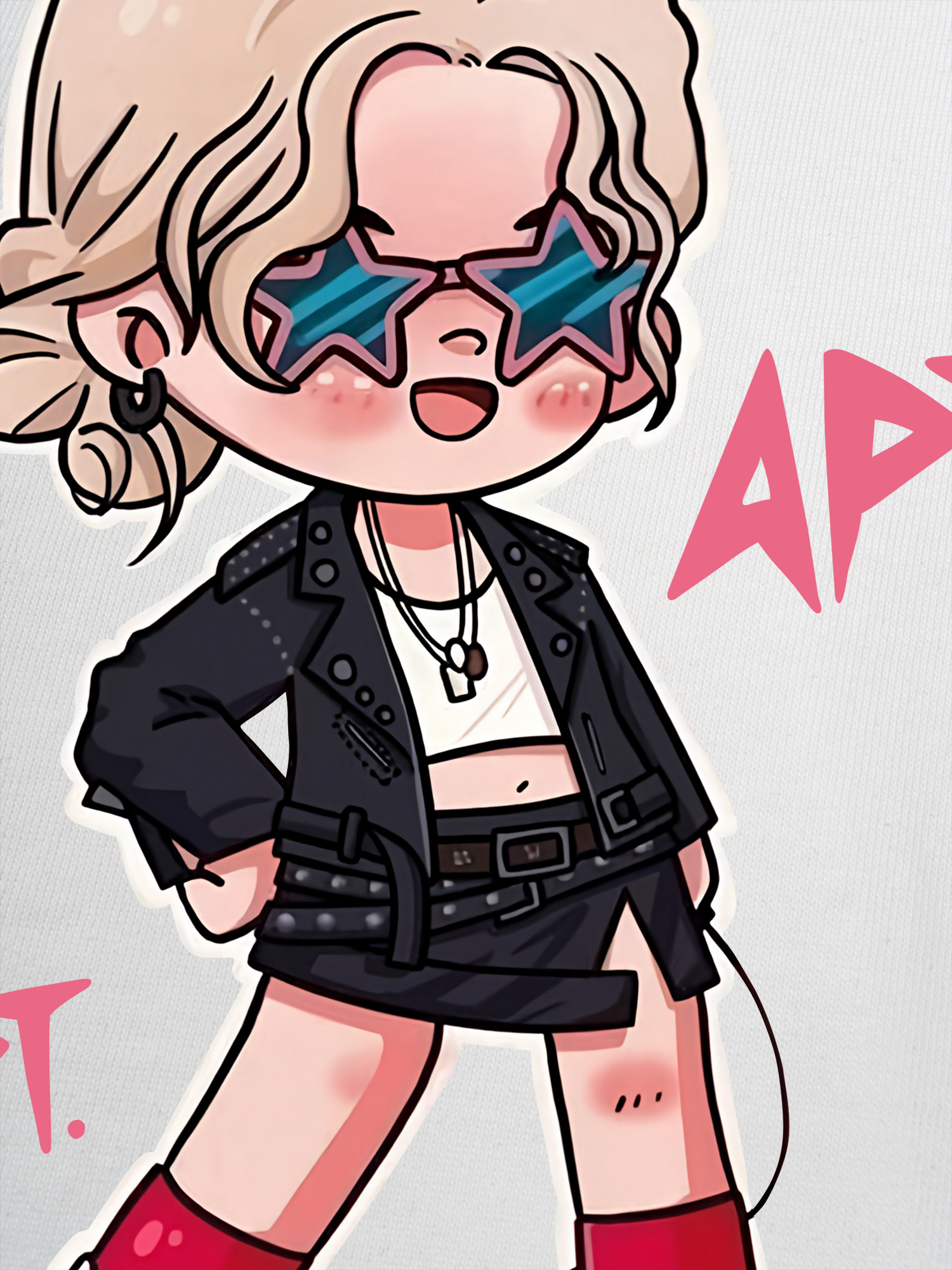 Áo Thun Ringer Relaxed Fit BlackPink Roise APT