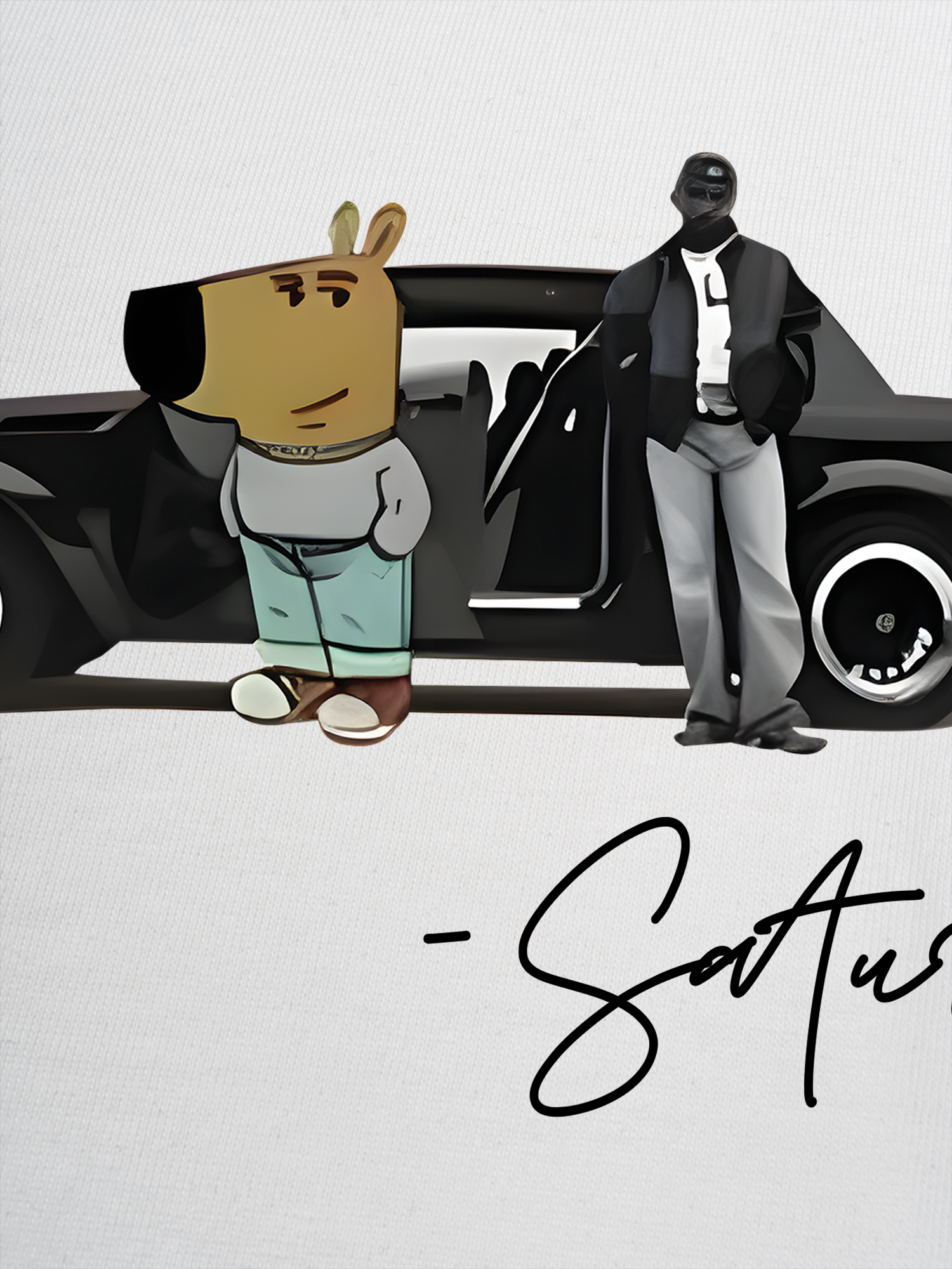 Áo Thun Ringer Relaxed Fit Classic Car Saturday