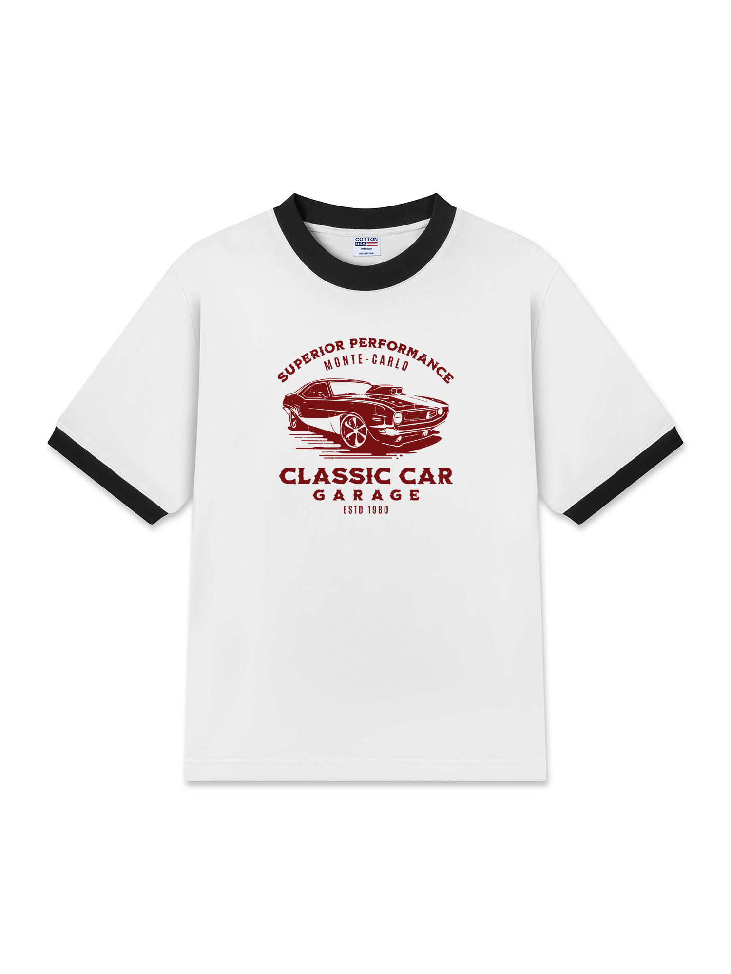 Áo Thun Ringer Relaxed Fit Superior Performance