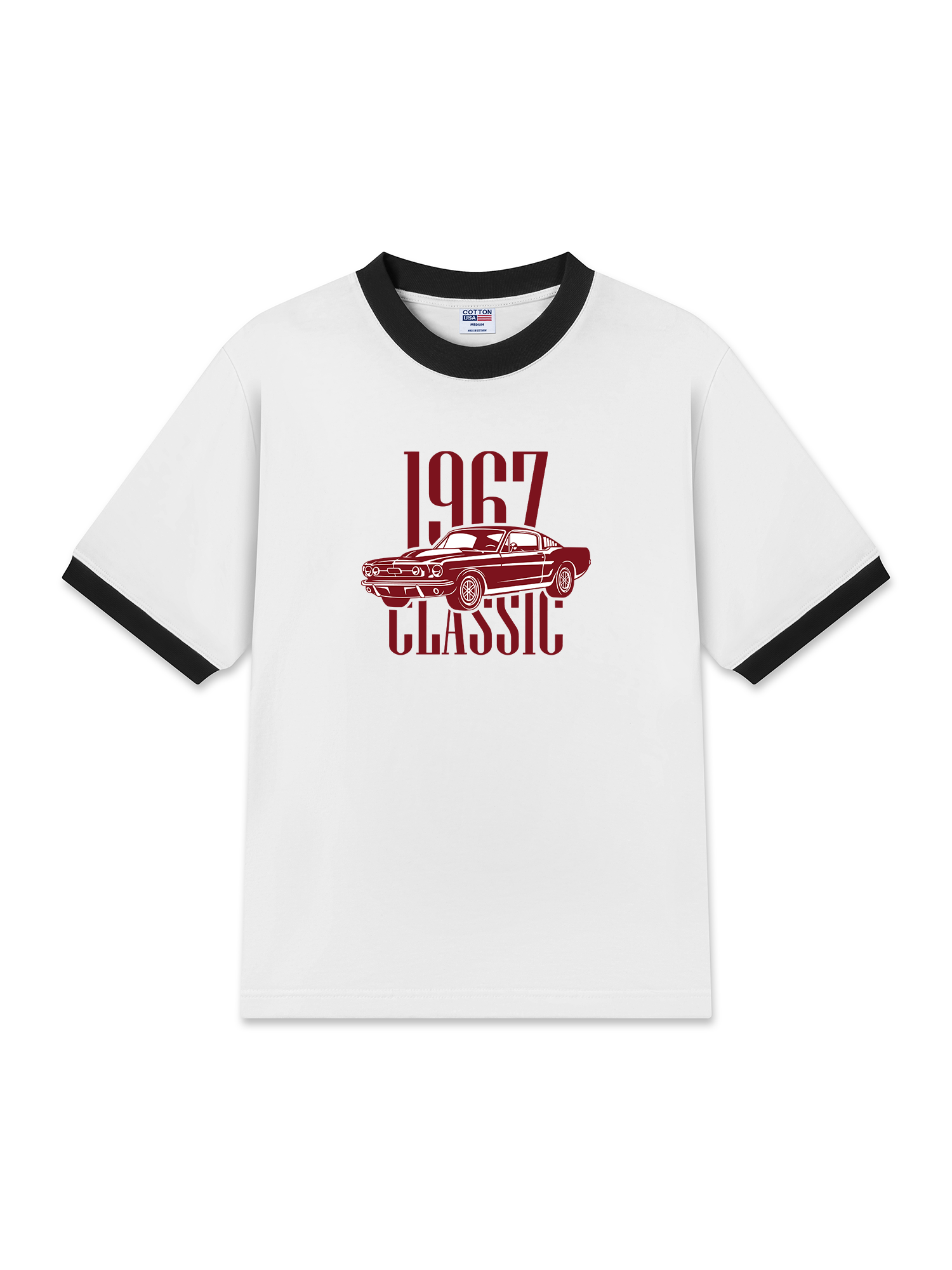 Áo Thun Ringer Relaxed Fit 1967 Classic