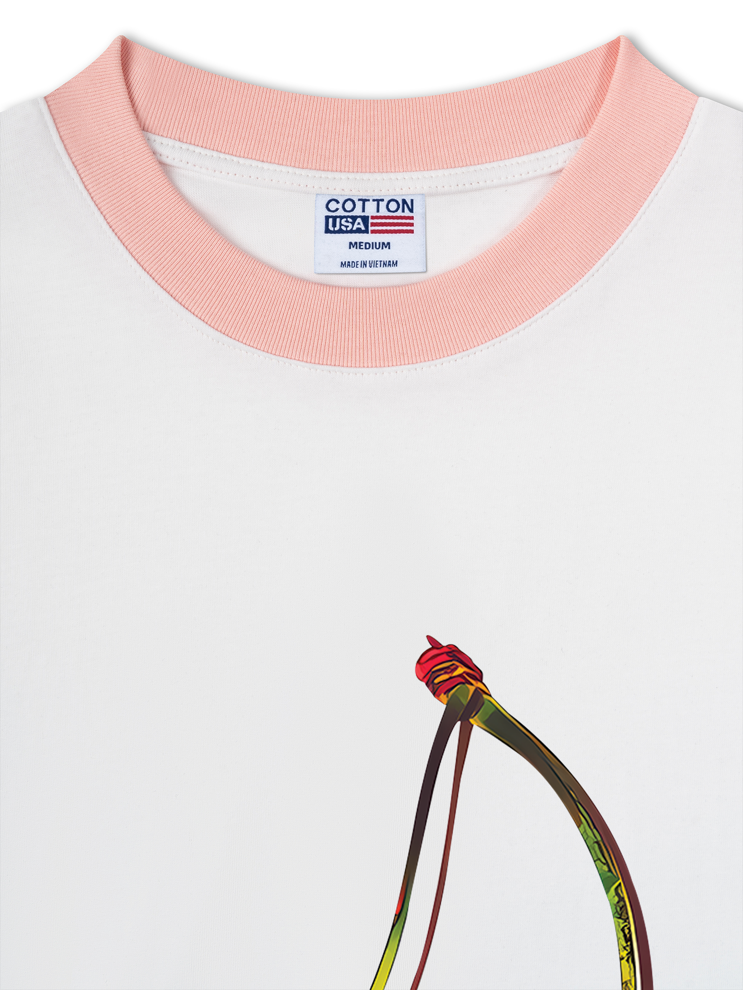 Áo Thun Ringer Relaxed Fit Cherry Bomb