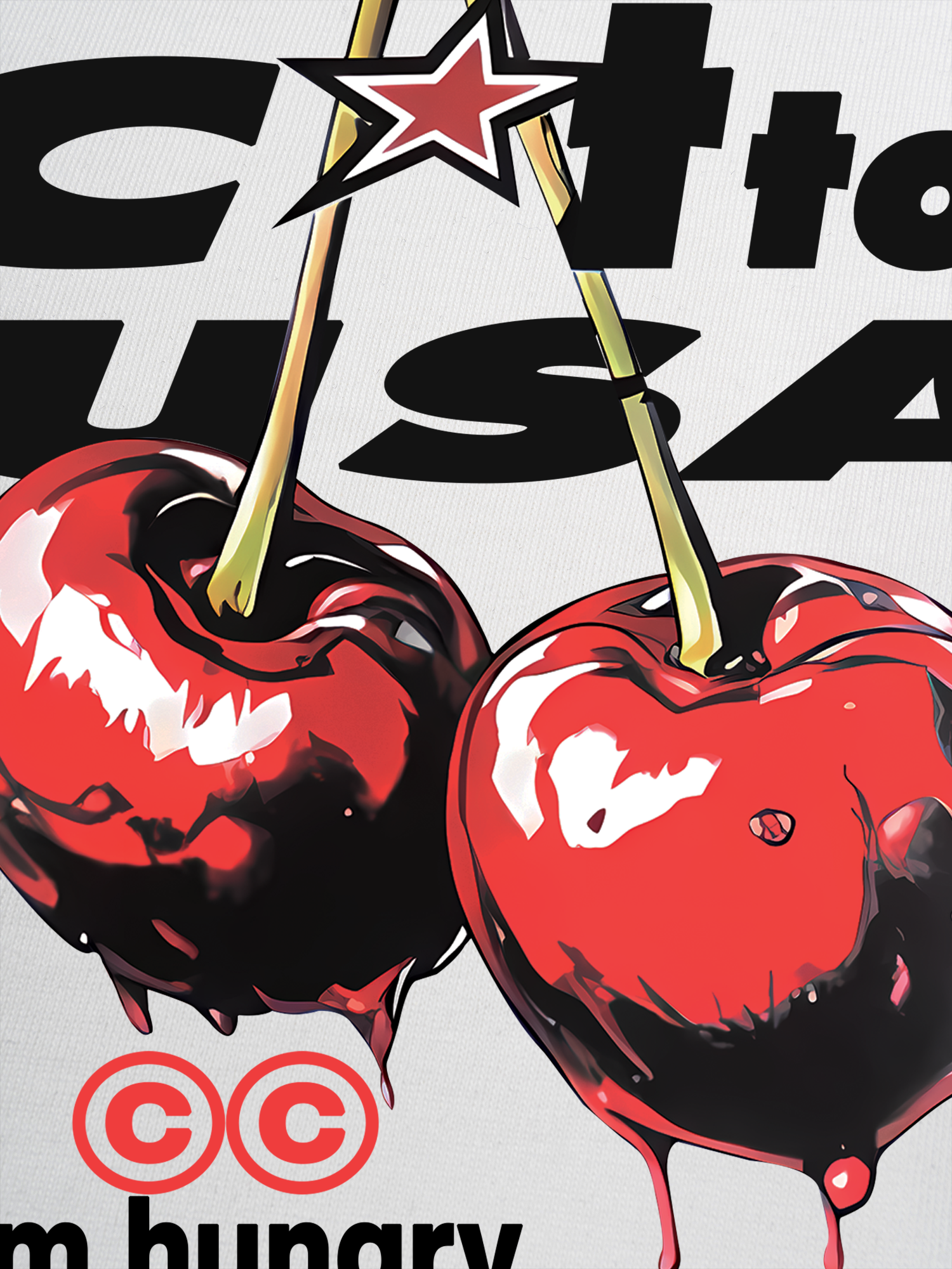 Áo Thun Ringer Relaxed Fit Cherry COTTON USA