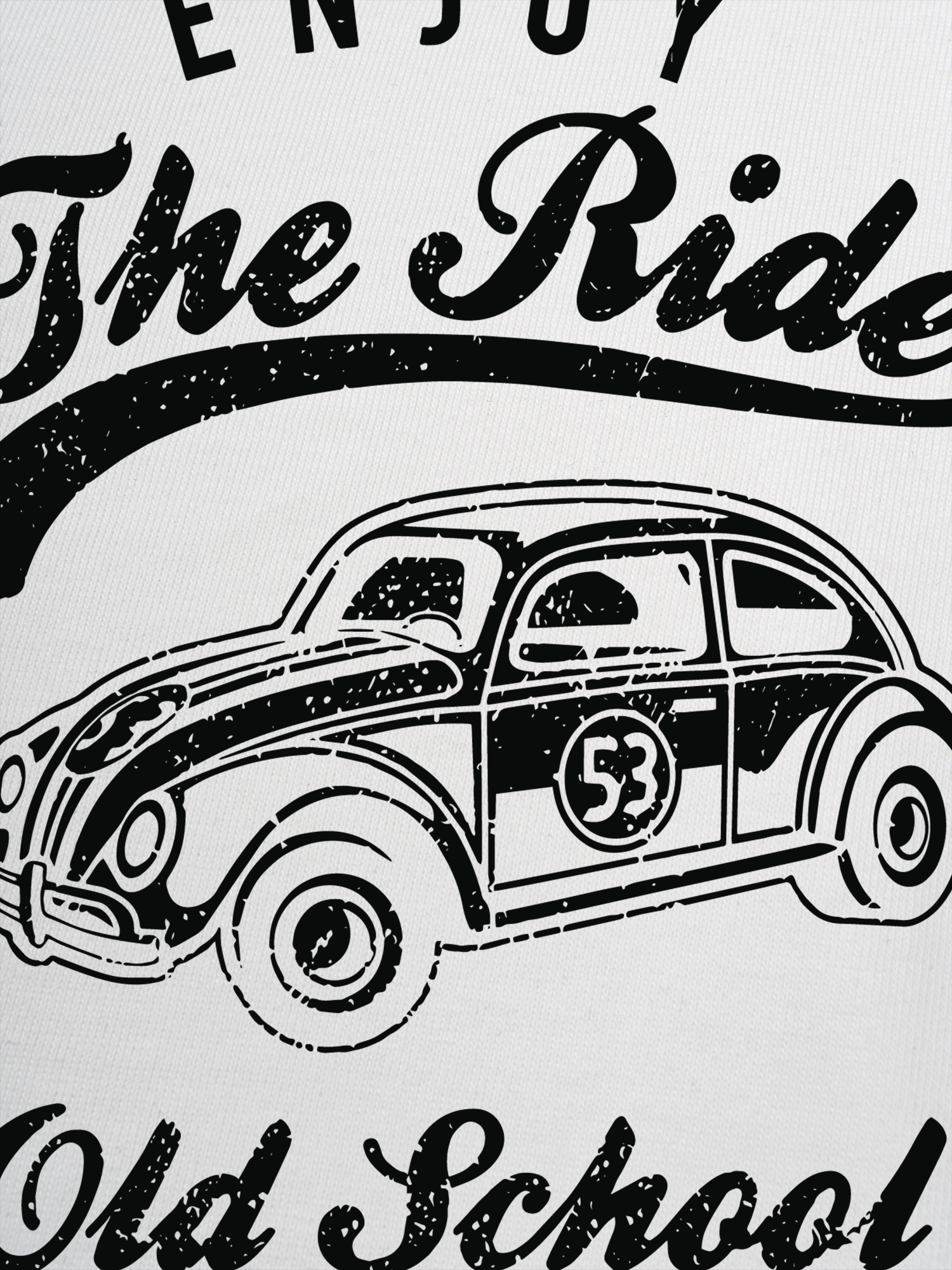 Áo Thun Ringer Relaxed Fit Enjoy the Ride