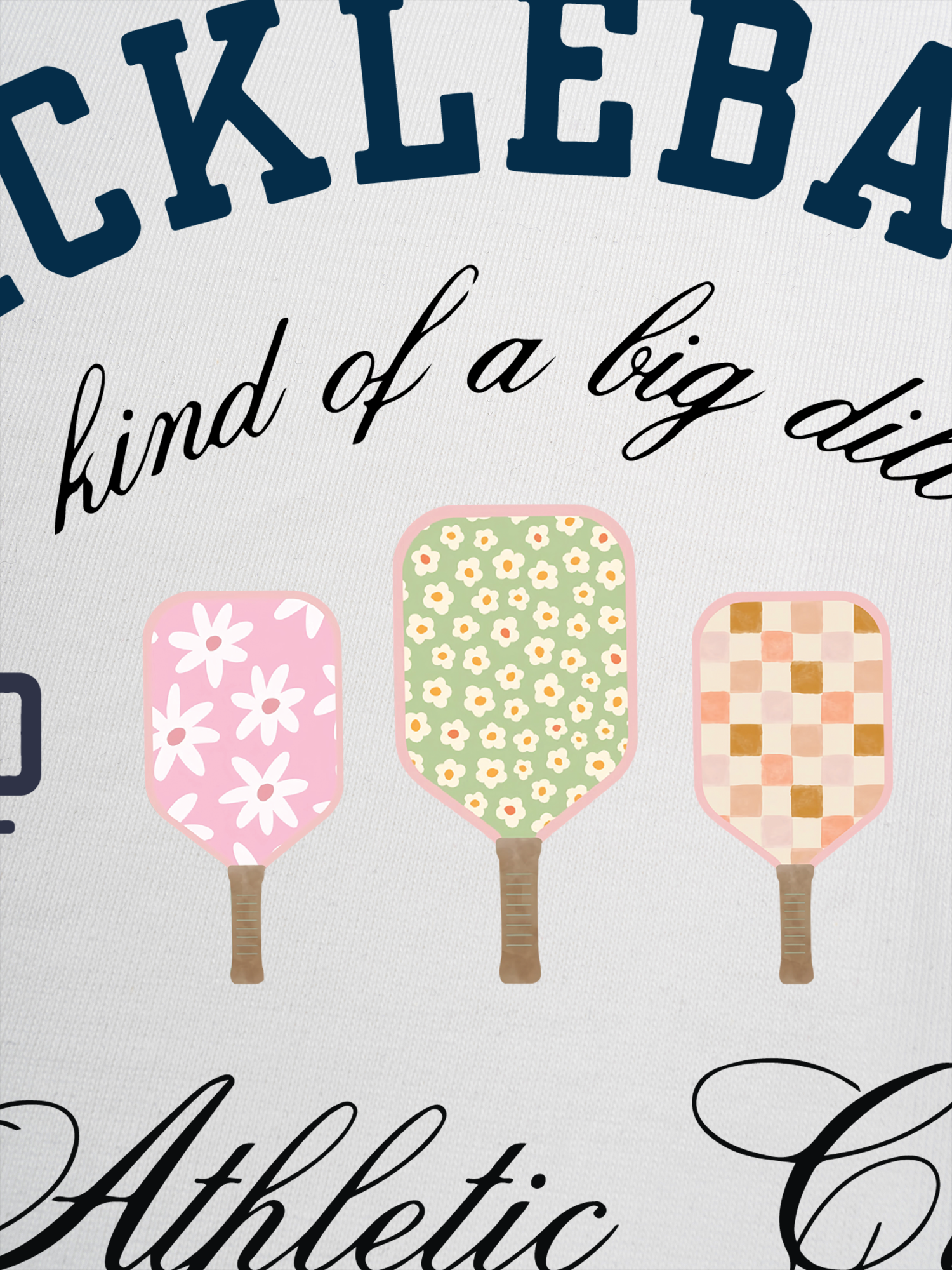 Áo Thun Ringer Relaxed Fit Pickleball Athletic Club