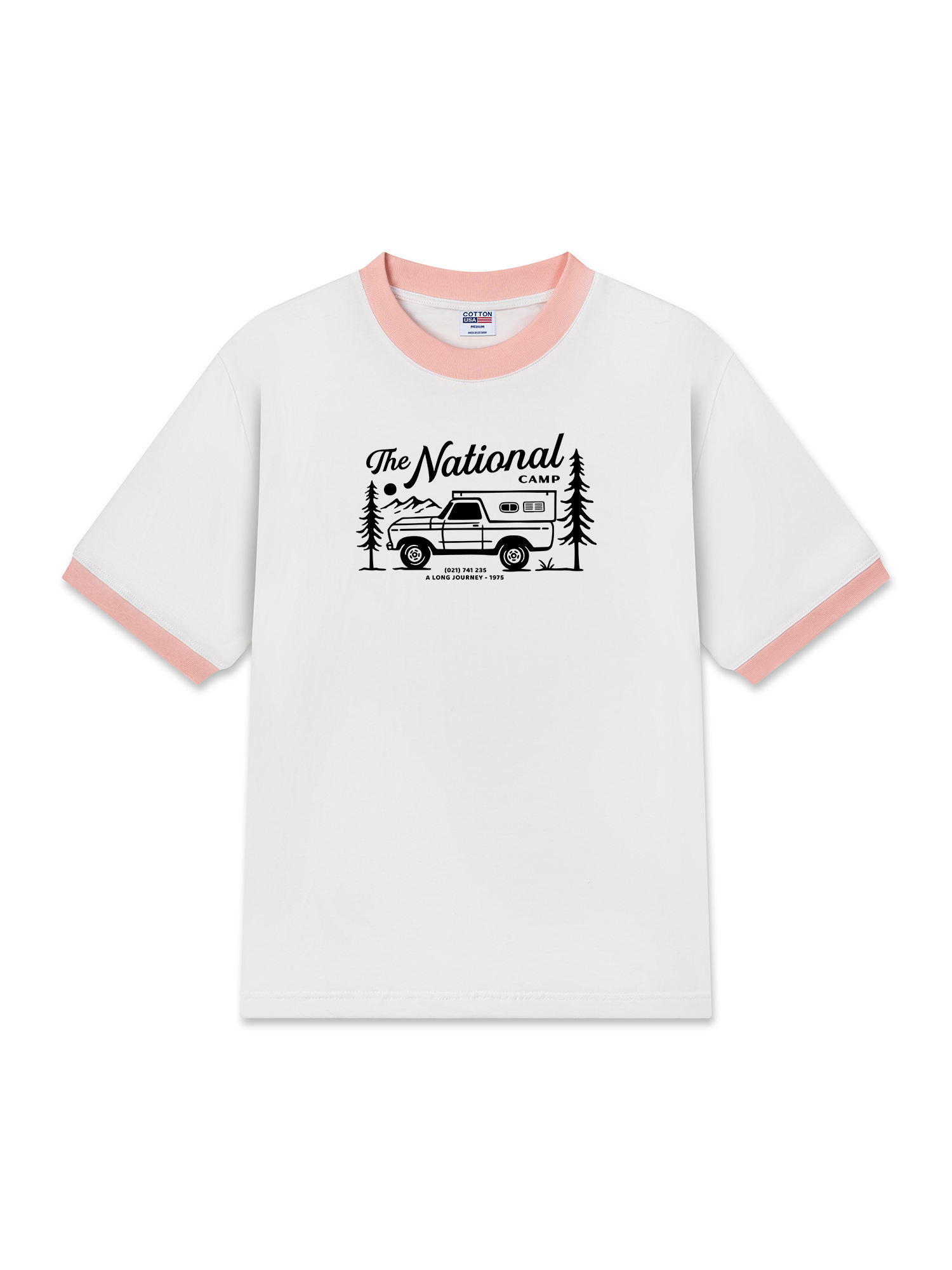 Áo Thun Ringer Relaxed Fit The National Camp