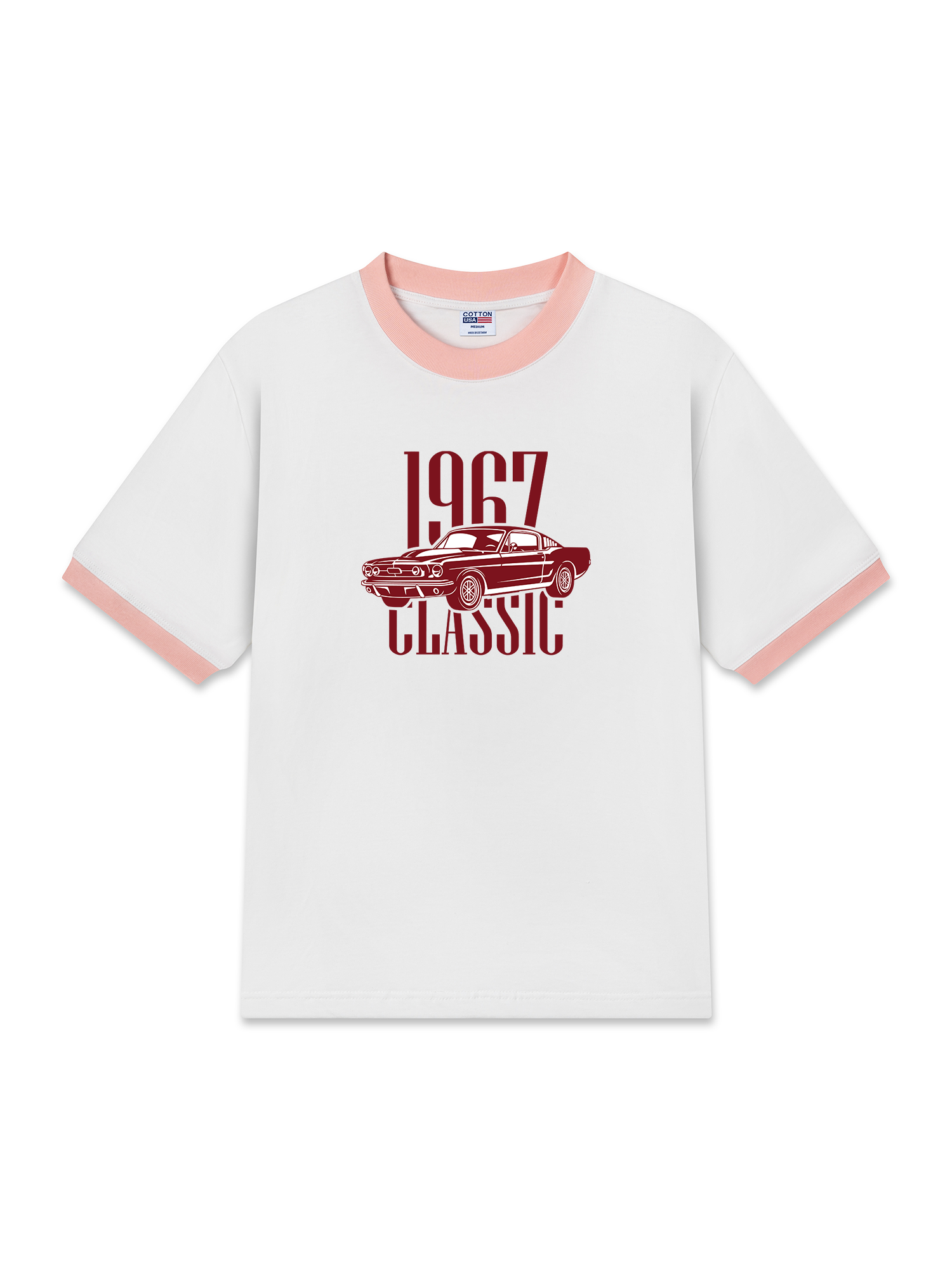 Áo Thun Ringer Relaxed Fit 1967 Classic