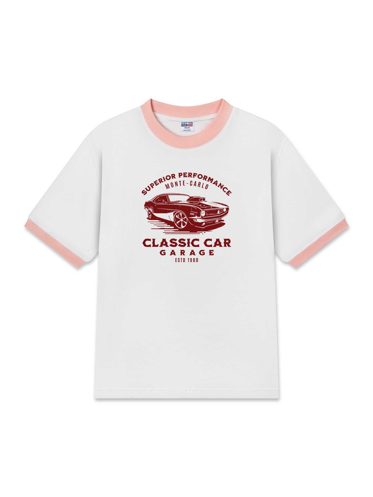 Áo Thun Ringer Relaxed Fit Superior Performance