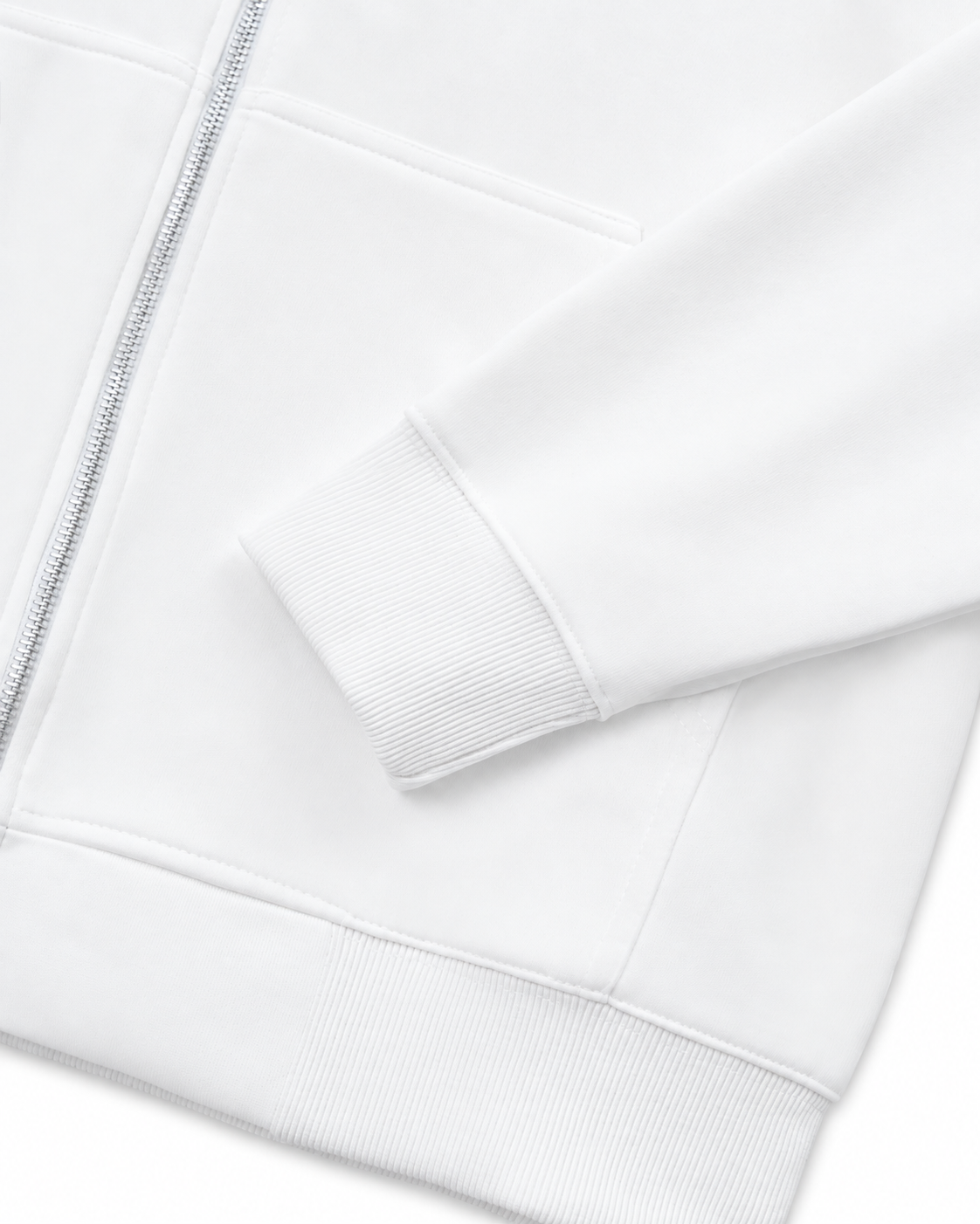 Áo Hoodie Zip Nỉ Hai Da Cotton USA Basic