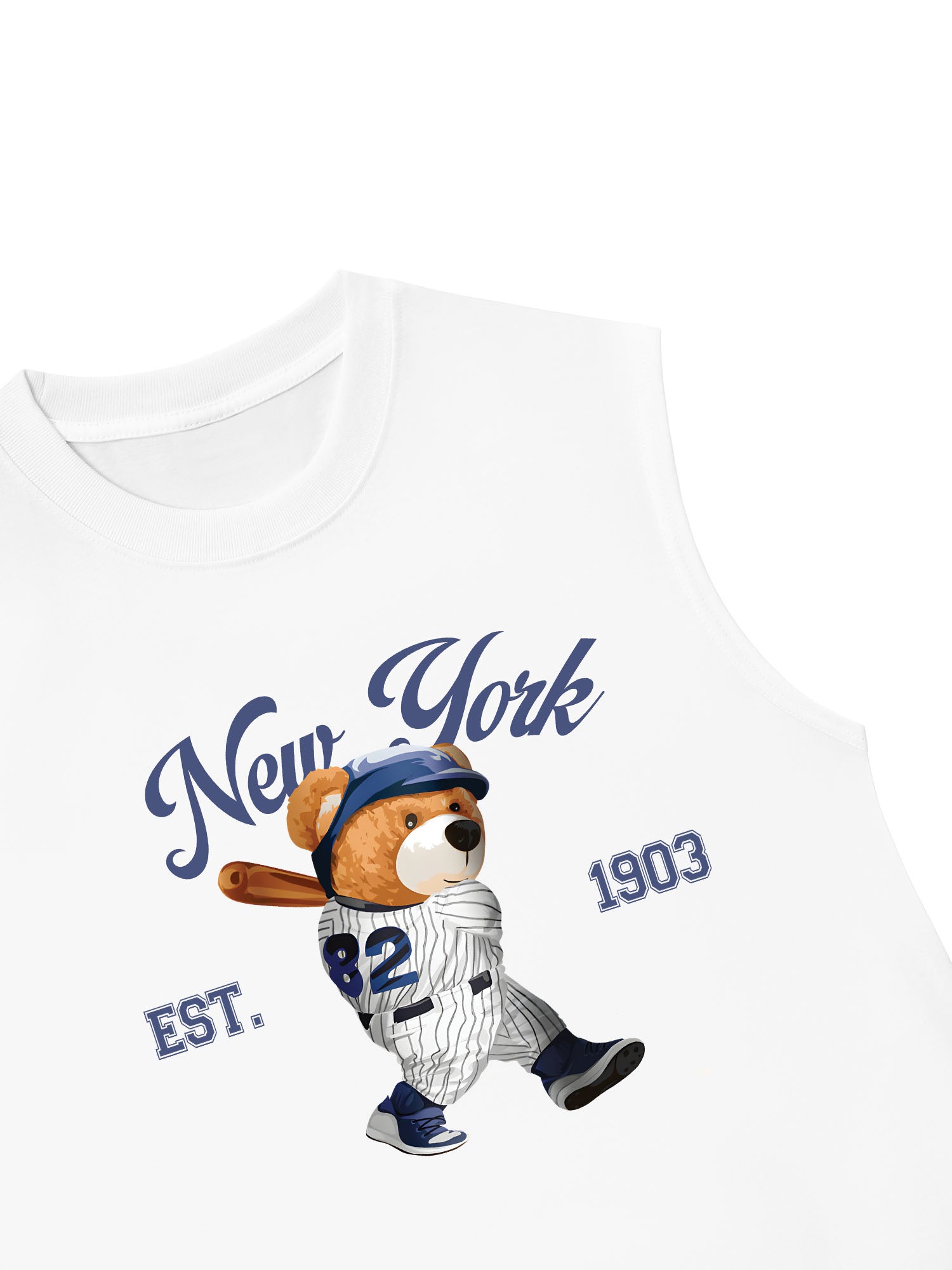 Áo Ba Lỗ Relaxed Fit New York Baseball