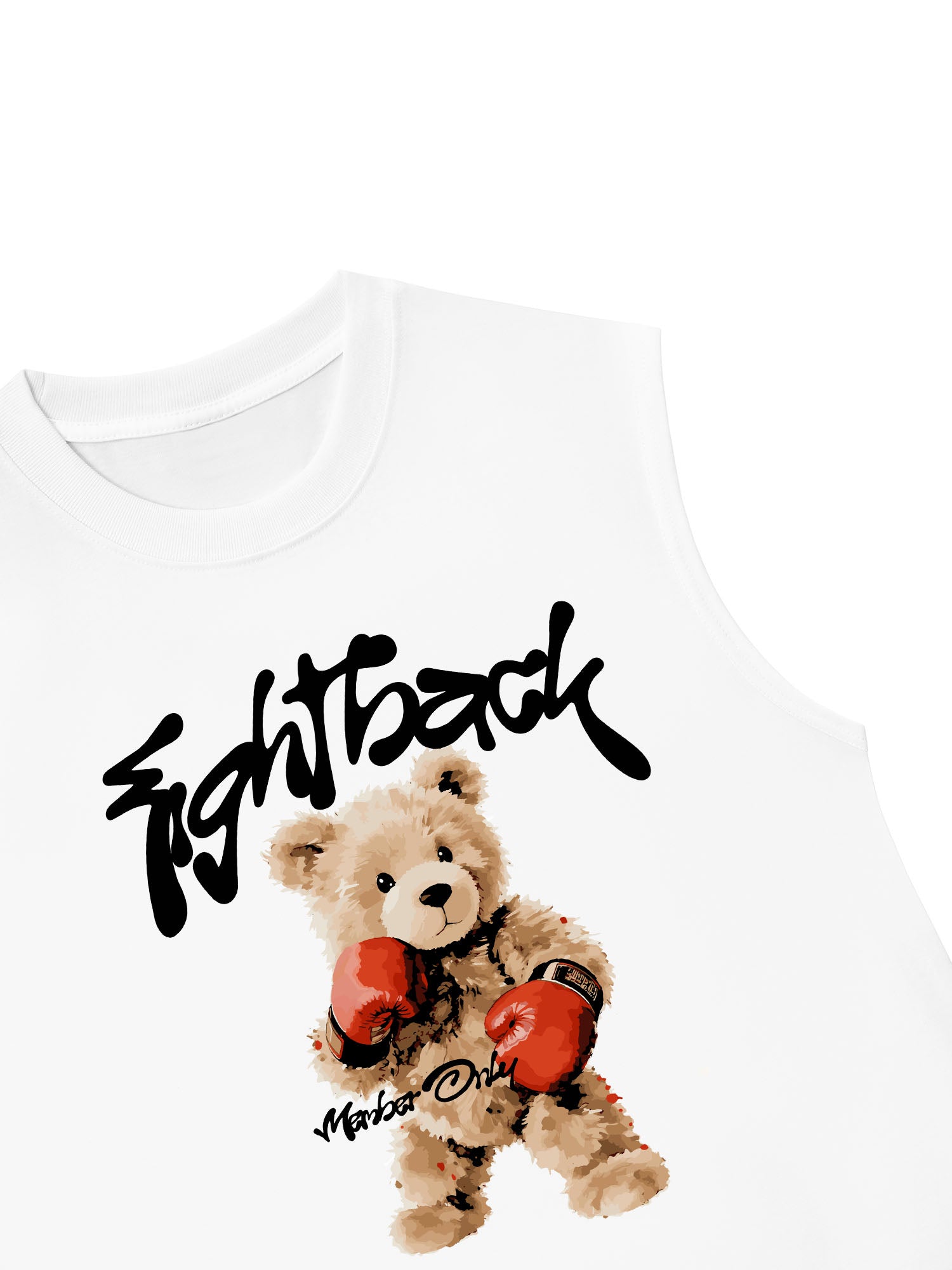 Áo Ba Lỗ Relaxed Fit Fightback Member Only