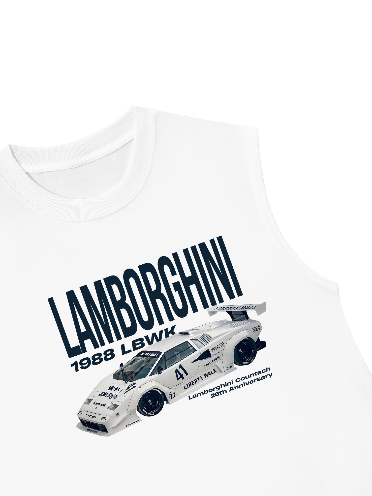 Áo Ba Lỗ Relaxed Fit Lamborghini 25th Anniversary