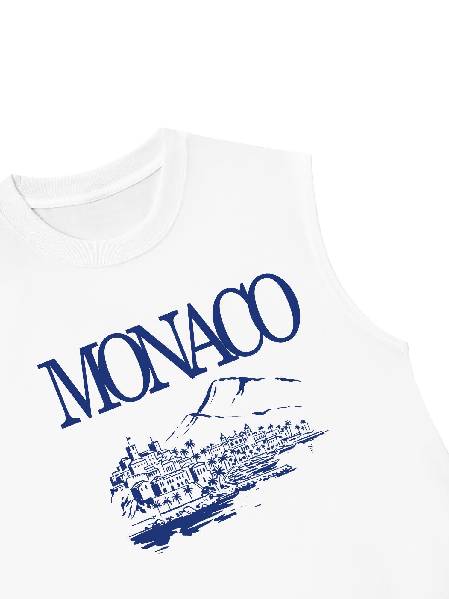 Áo Ba Lỗ Relaxed Fit The Monaco Estate