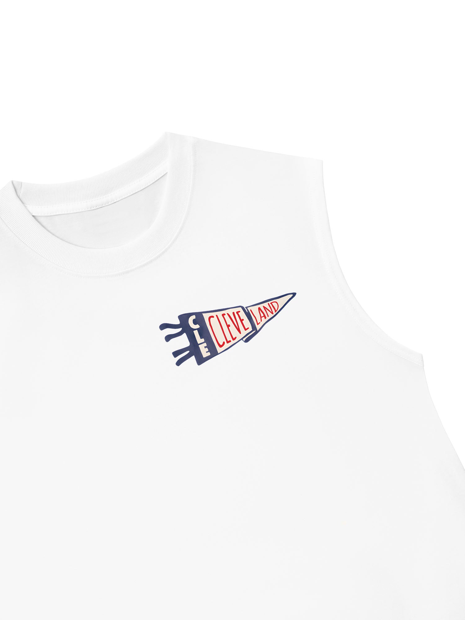 Áo Ba Lỗ Relaxed Fit Baseball Cleve Land