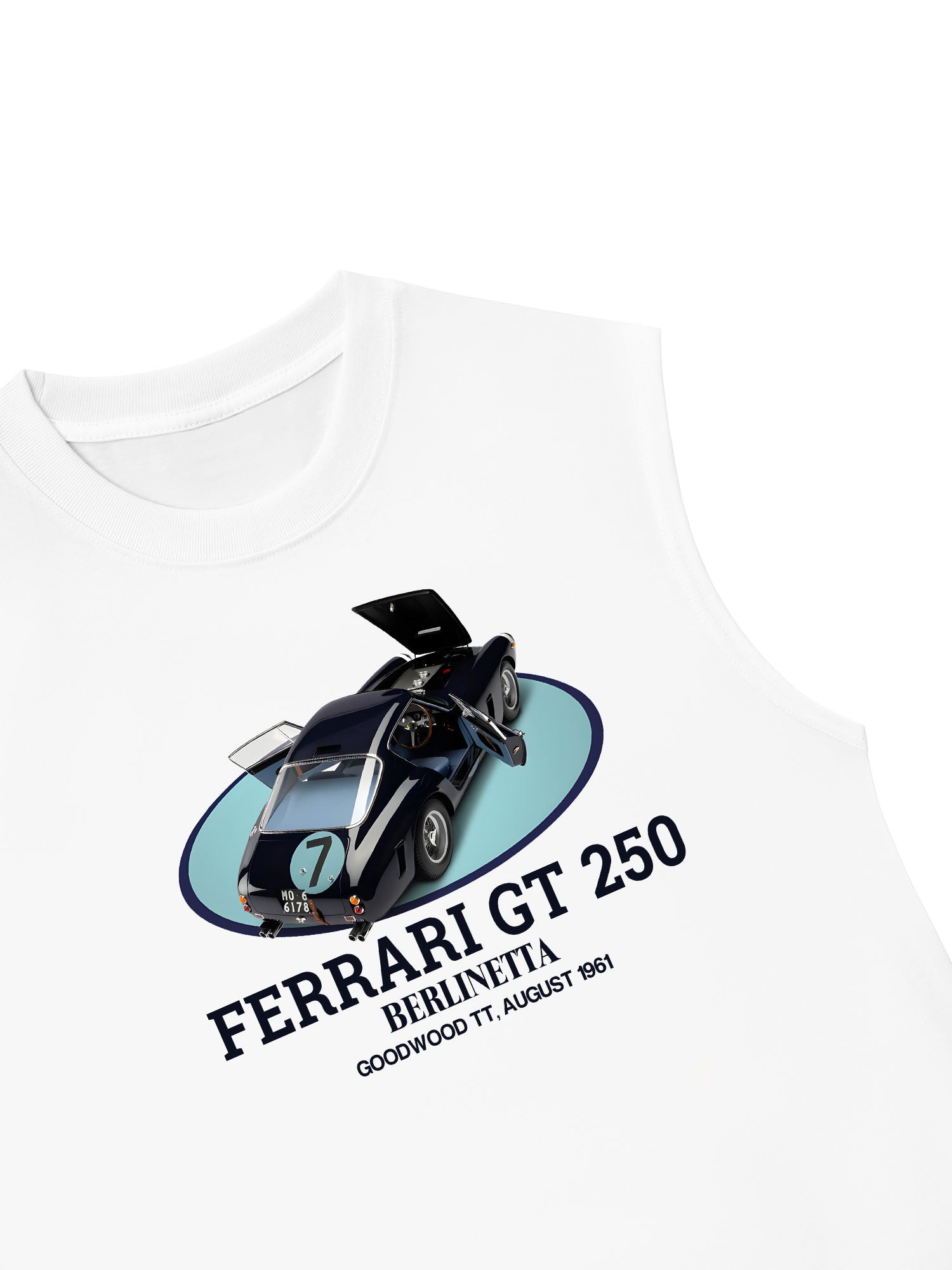 Áo Ba Lỗ Relaxed Fit Ferrari Berlinetta Goodwood