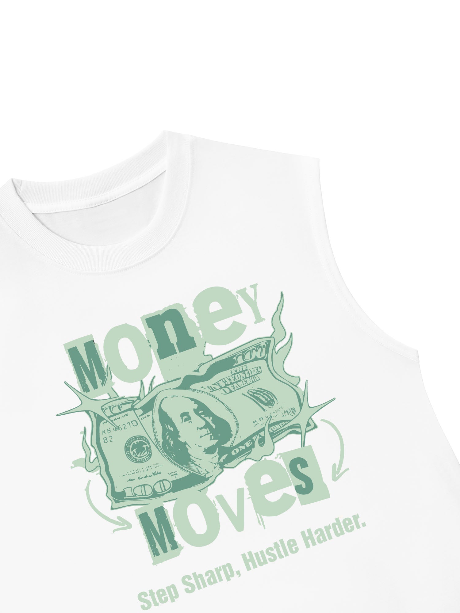 Áo Ba Lỗ Relaxed Fit Money Moves