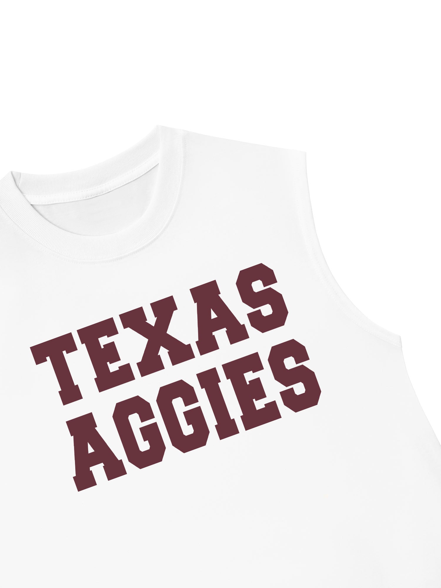Áo Ba Lỗ Relaxed Fit USA Texas Aggies