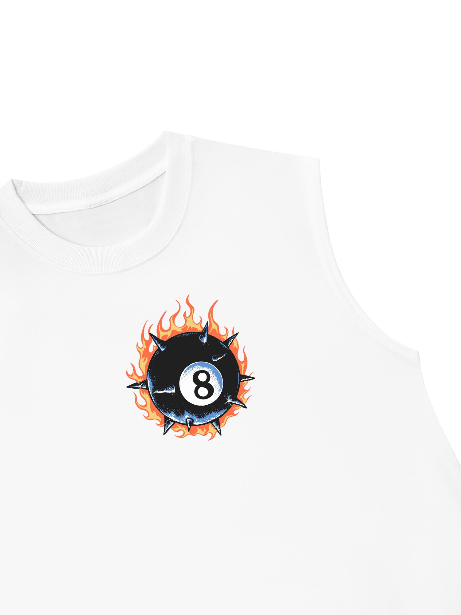 Áo Ba Lỗ Relaxed Fit Racun 8 Ball