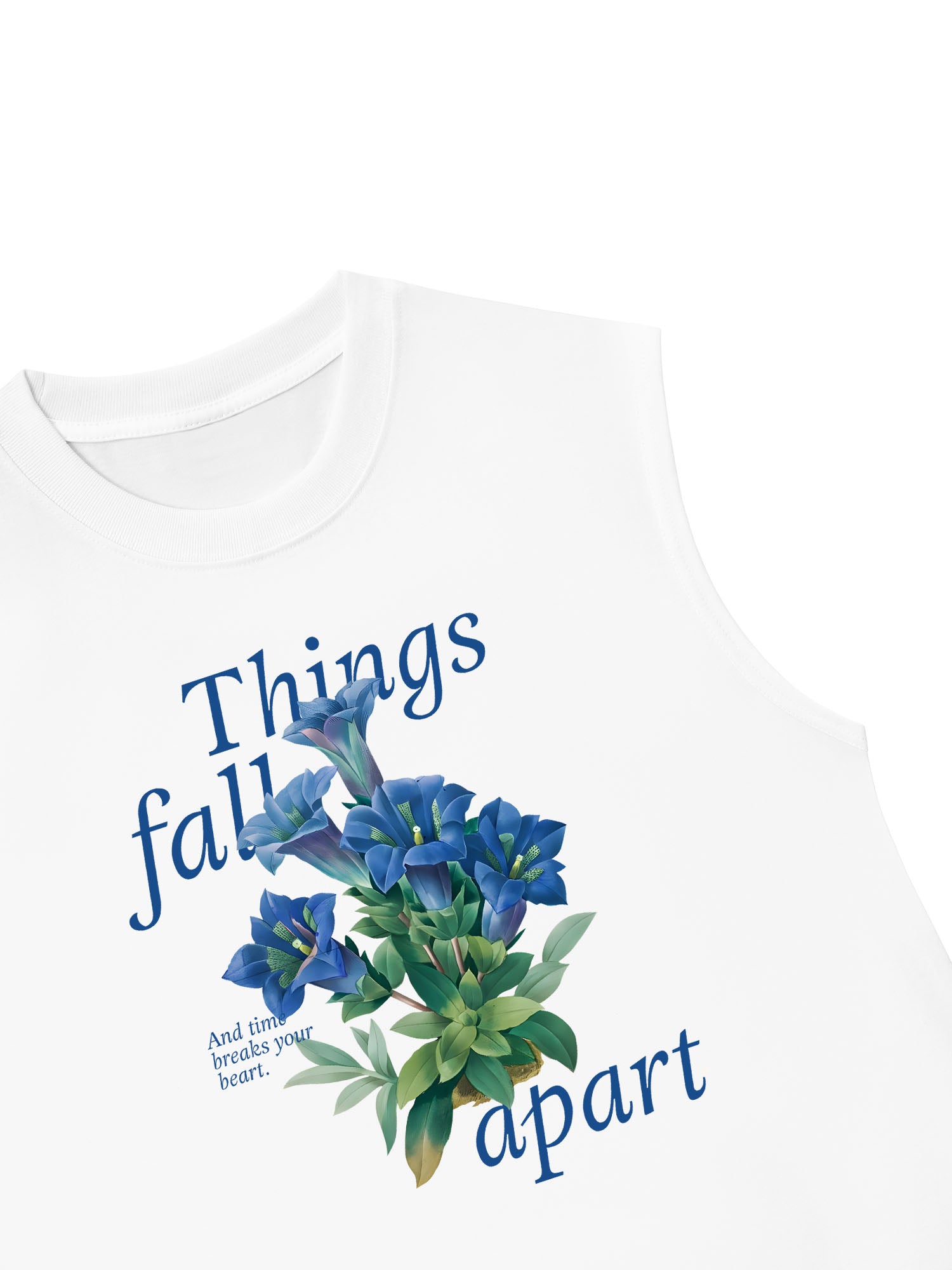Áo Ba Lỗ Relaxed Fit Floral Things Fall Apart
