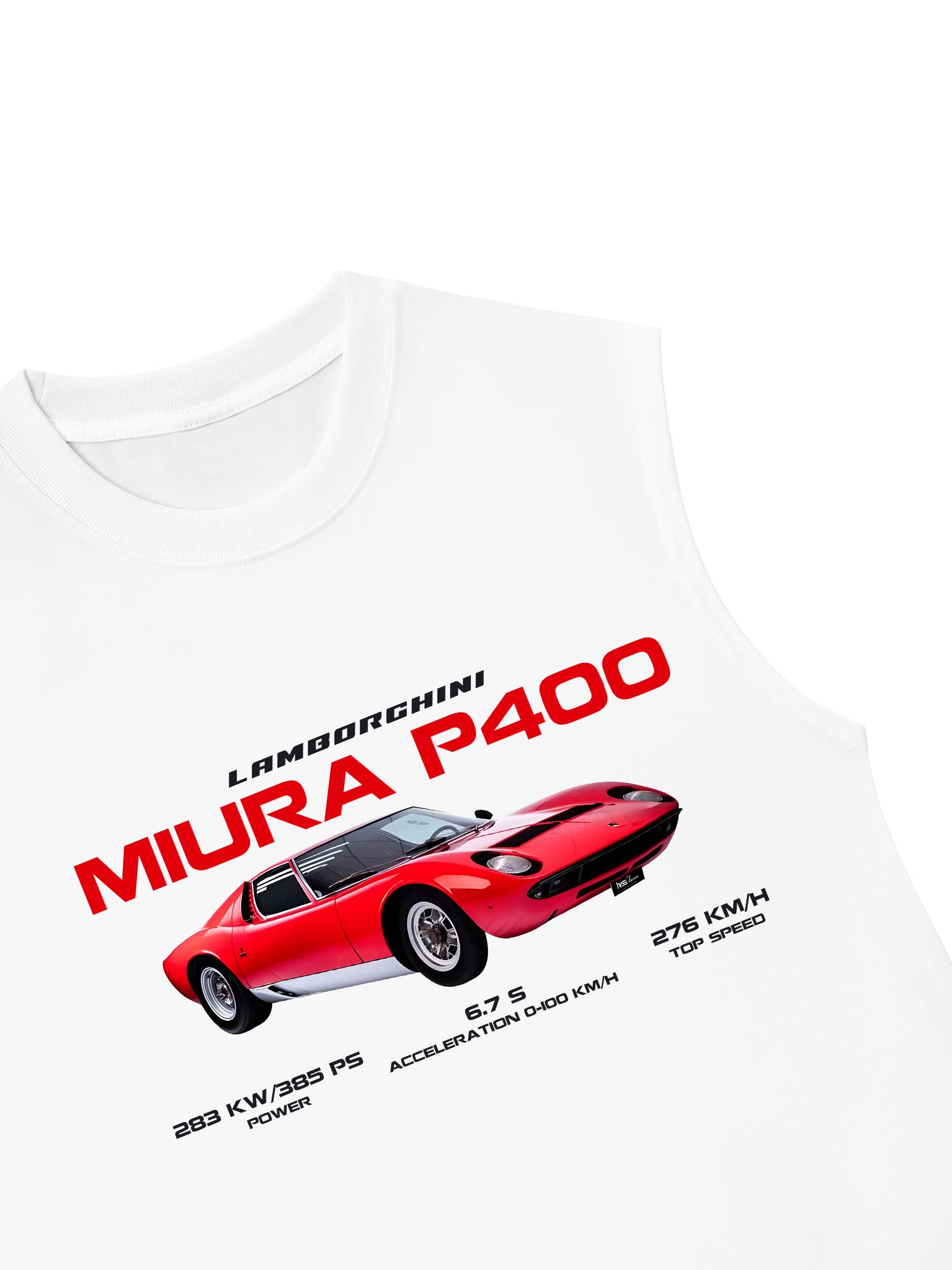 Áo Ba Lỗ Relaxed Fit Lamborghini Miura P400
