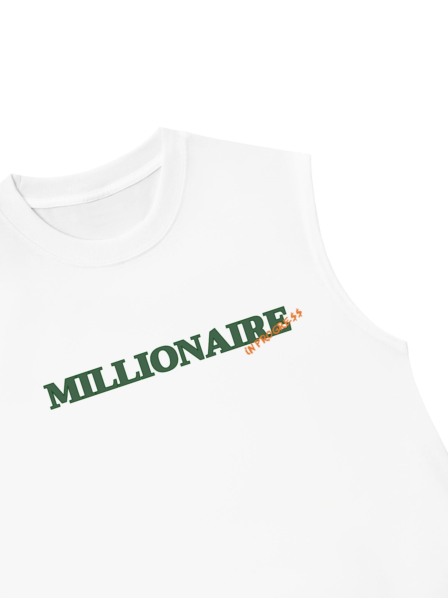 Áo Ba Lỗ Relaxed Fit Money Millionaire In Progress