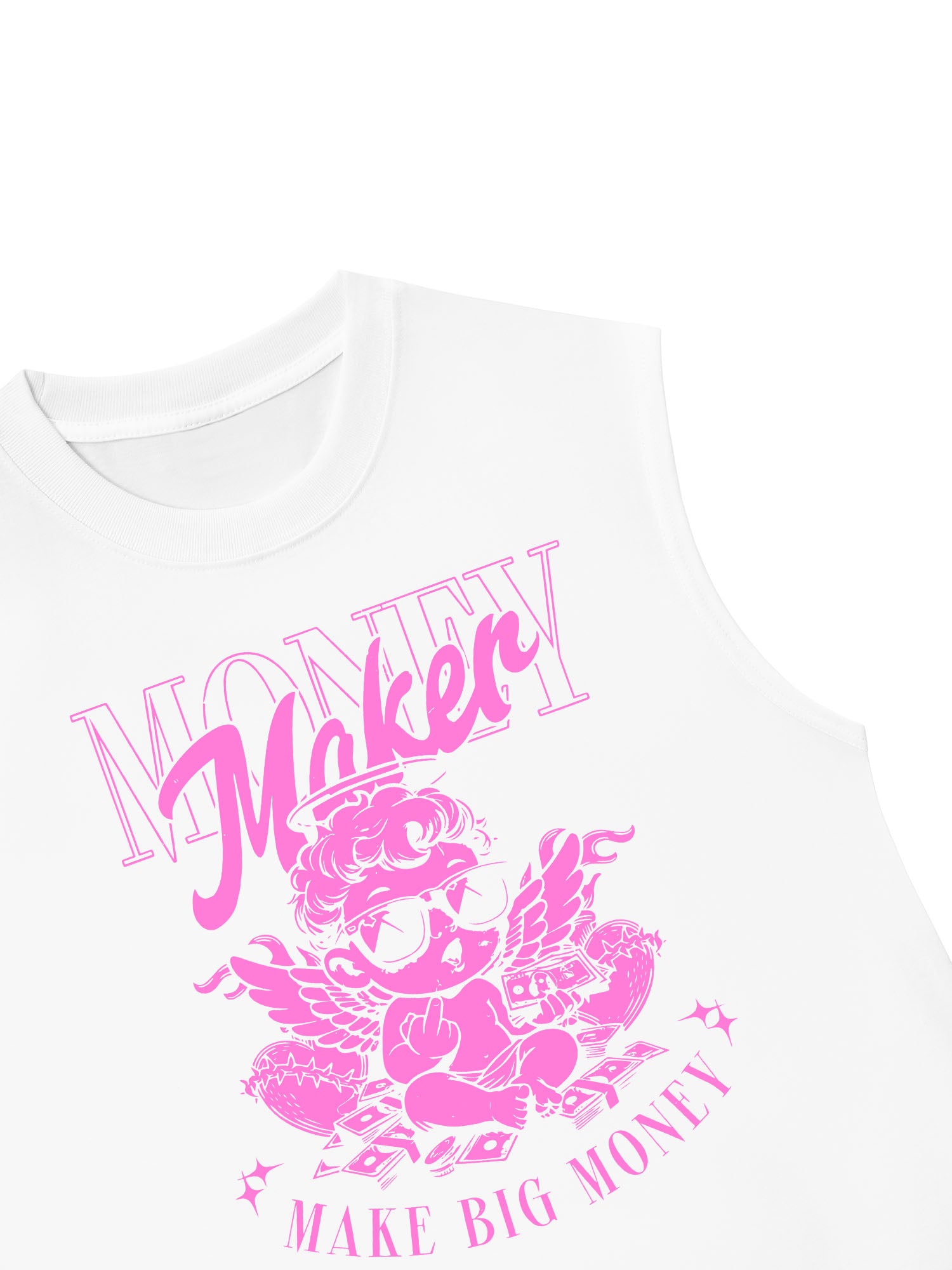 Áo Ba Lỗ Relaxed Fit Money Maker Make Big
