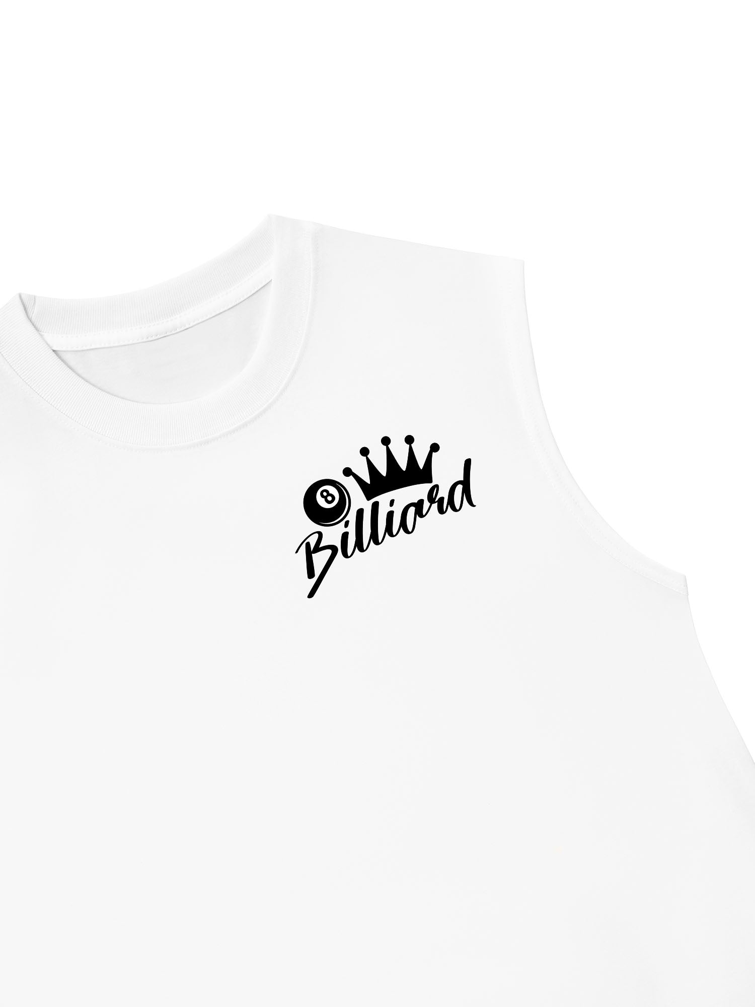 Áo Ba Lỗ Relaxed Fit King Black Ball