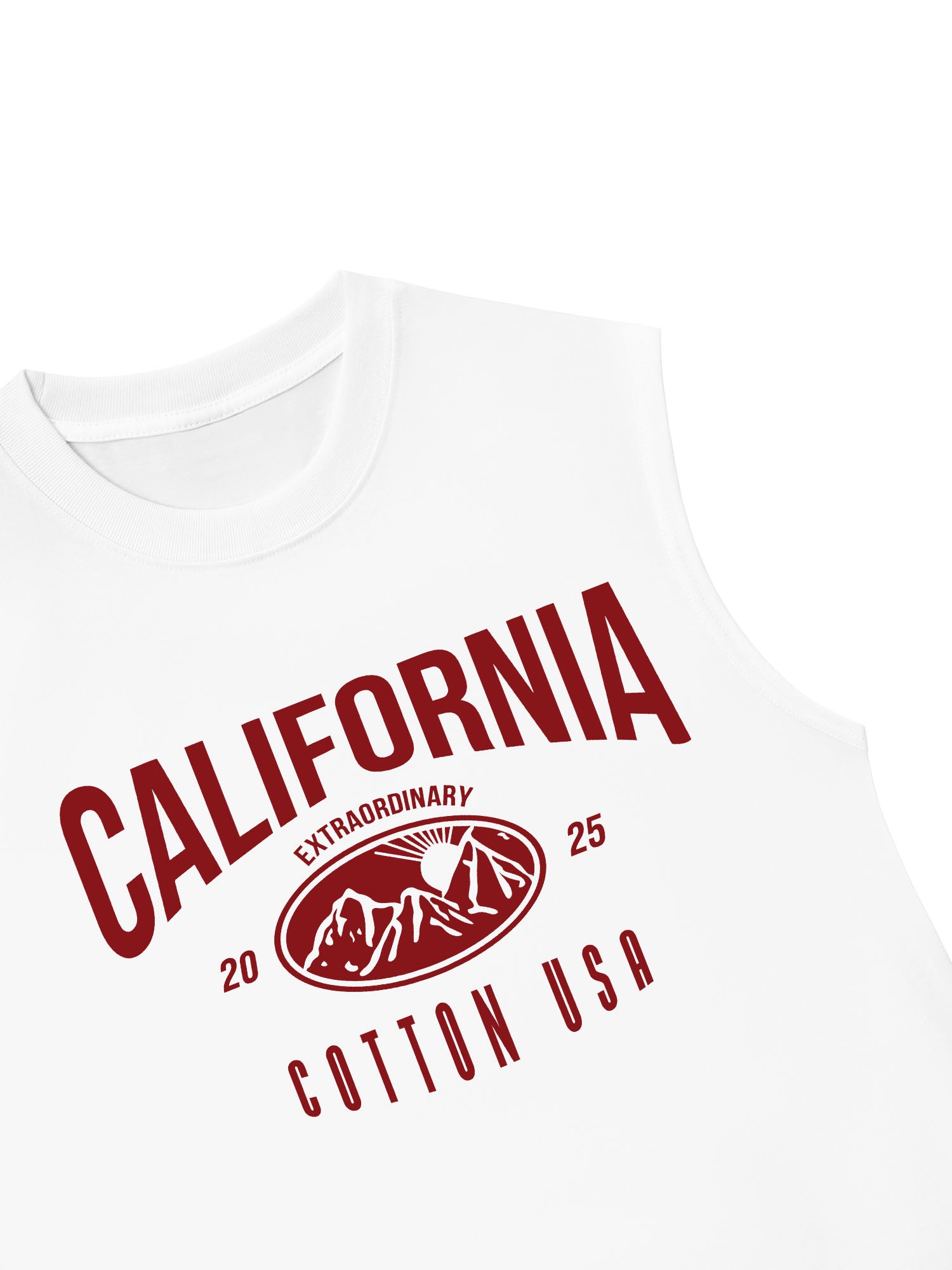Áo Ba Lỗ Relaxed Fit USA California Extraordinary