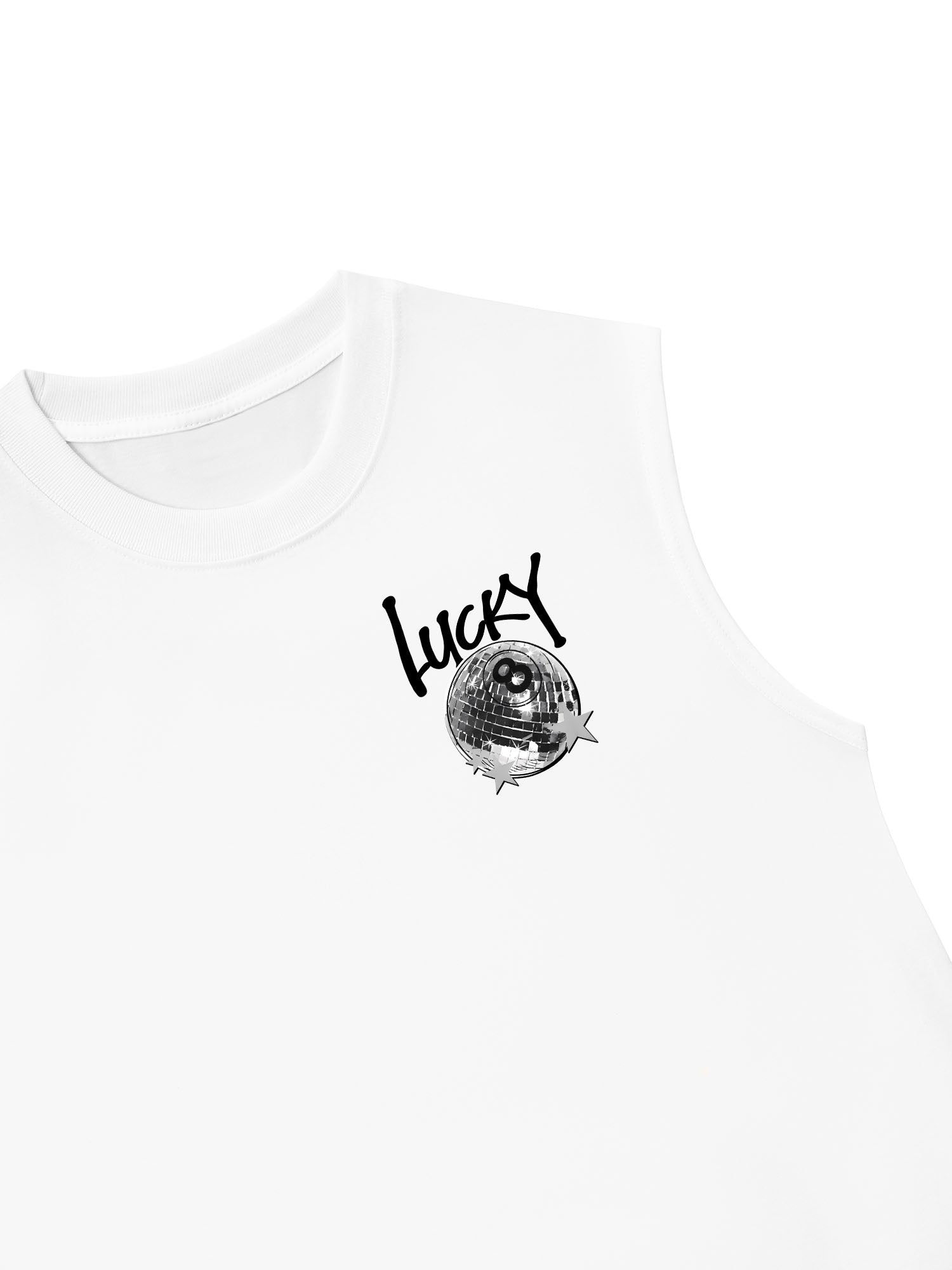 Áo Ba Lỗ Relaxed Fit Billiards Bling Lucky
