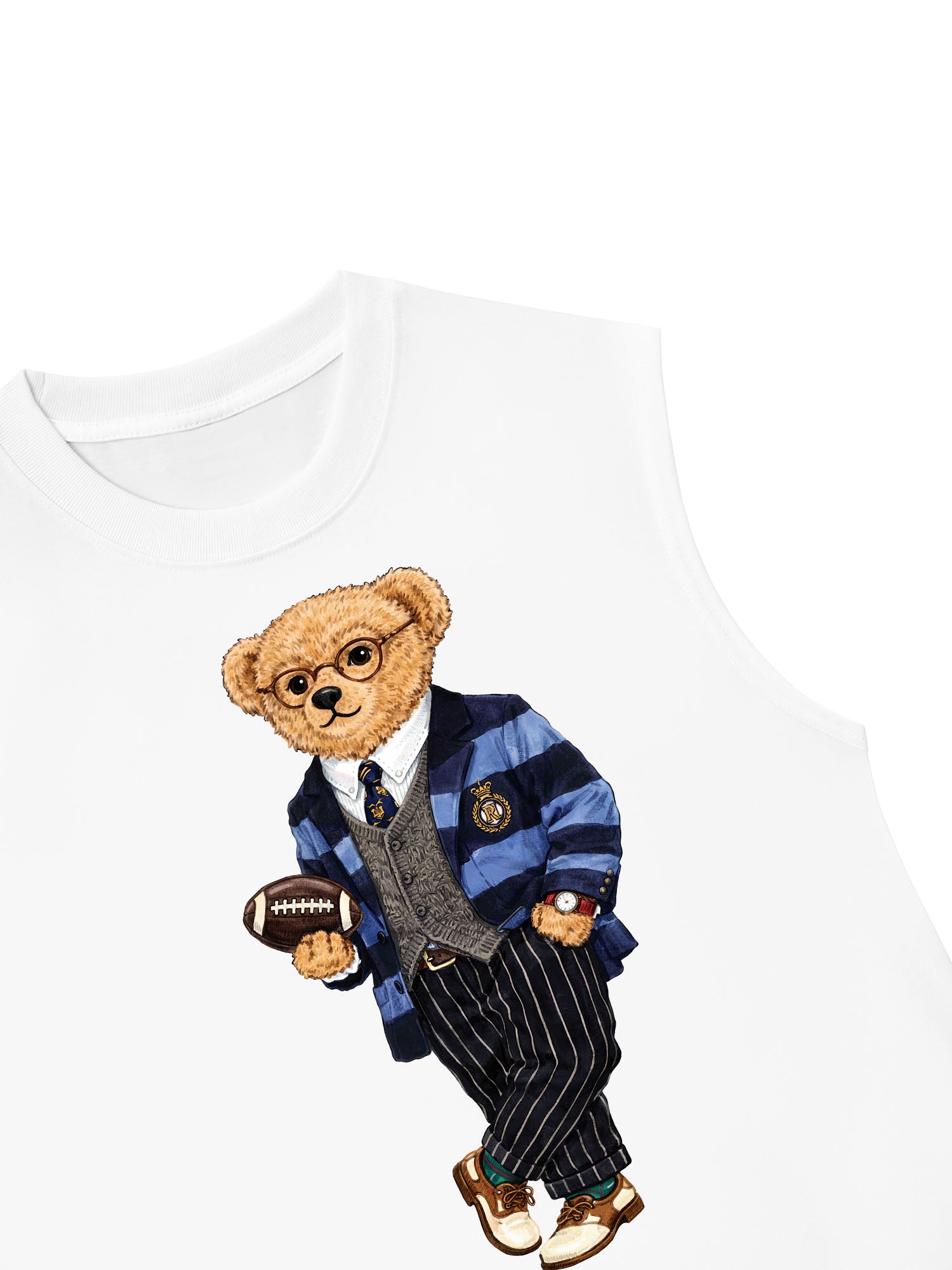 Áo Ba Lỗ Relaxed Fit Smart Bear