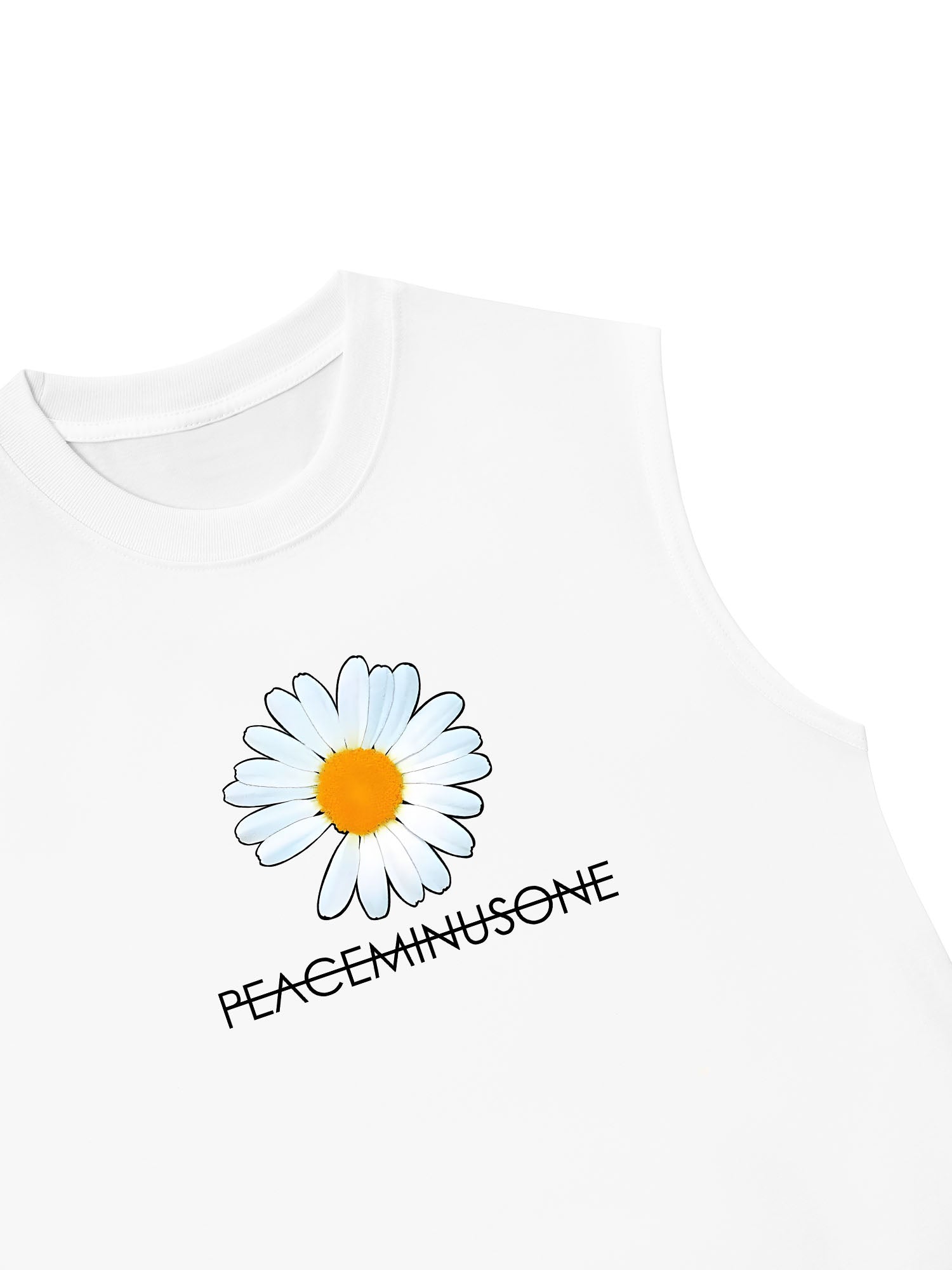 Áo Ba Lỗ Relaxed Fit Floral Peace Minusone