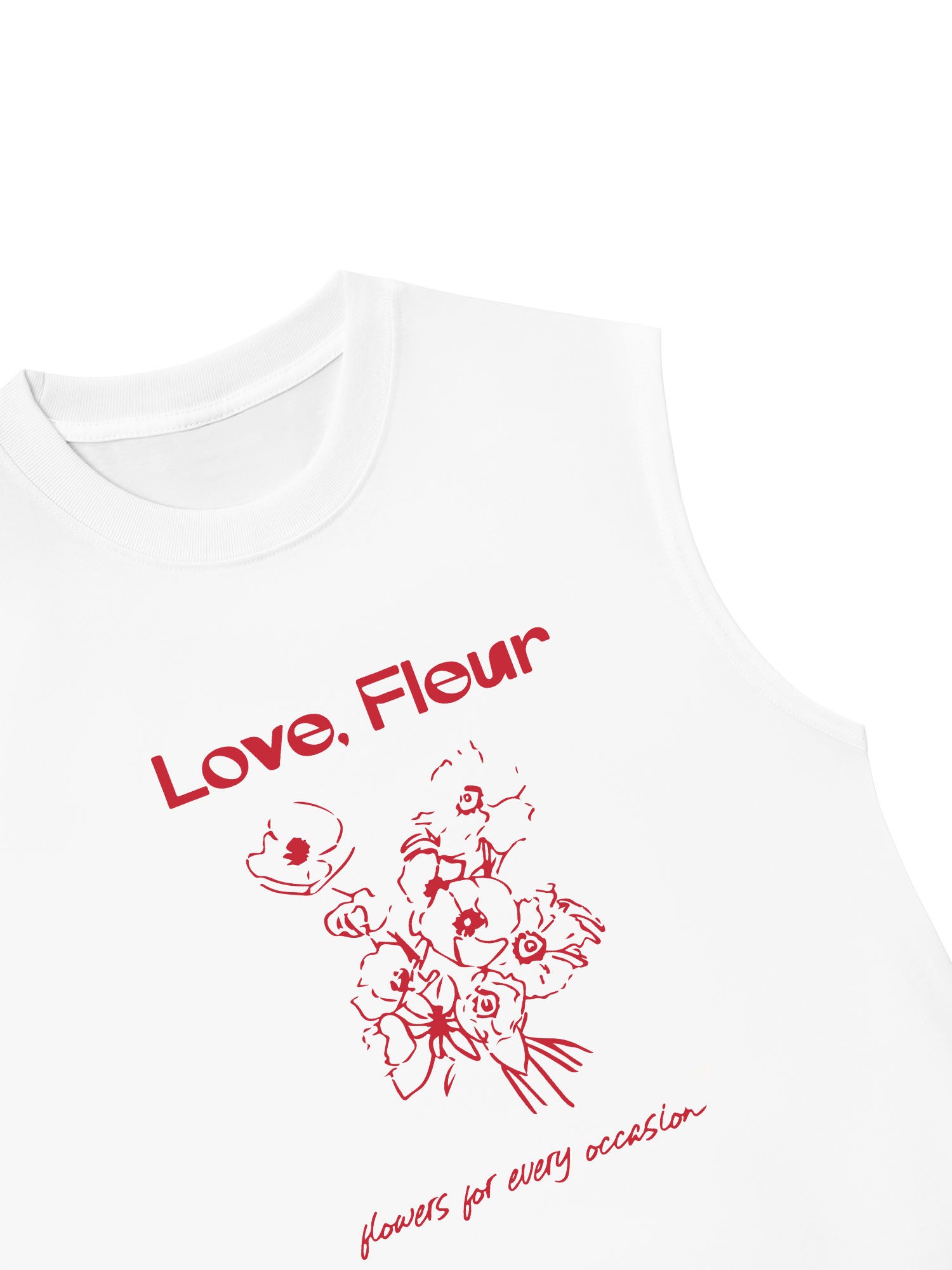 Áo Ba Lỗ Relaxed Fit Flowers For Every Occasion