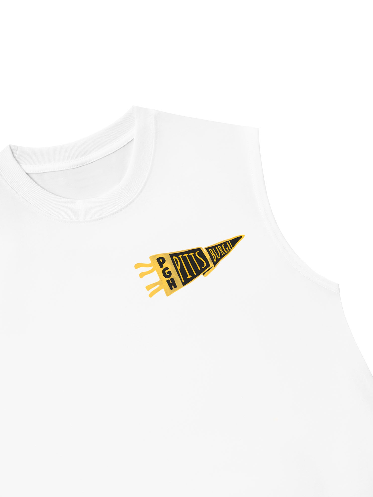 Áo Ba Lỗ Relaxed Fit Baseball Pitts Burgh