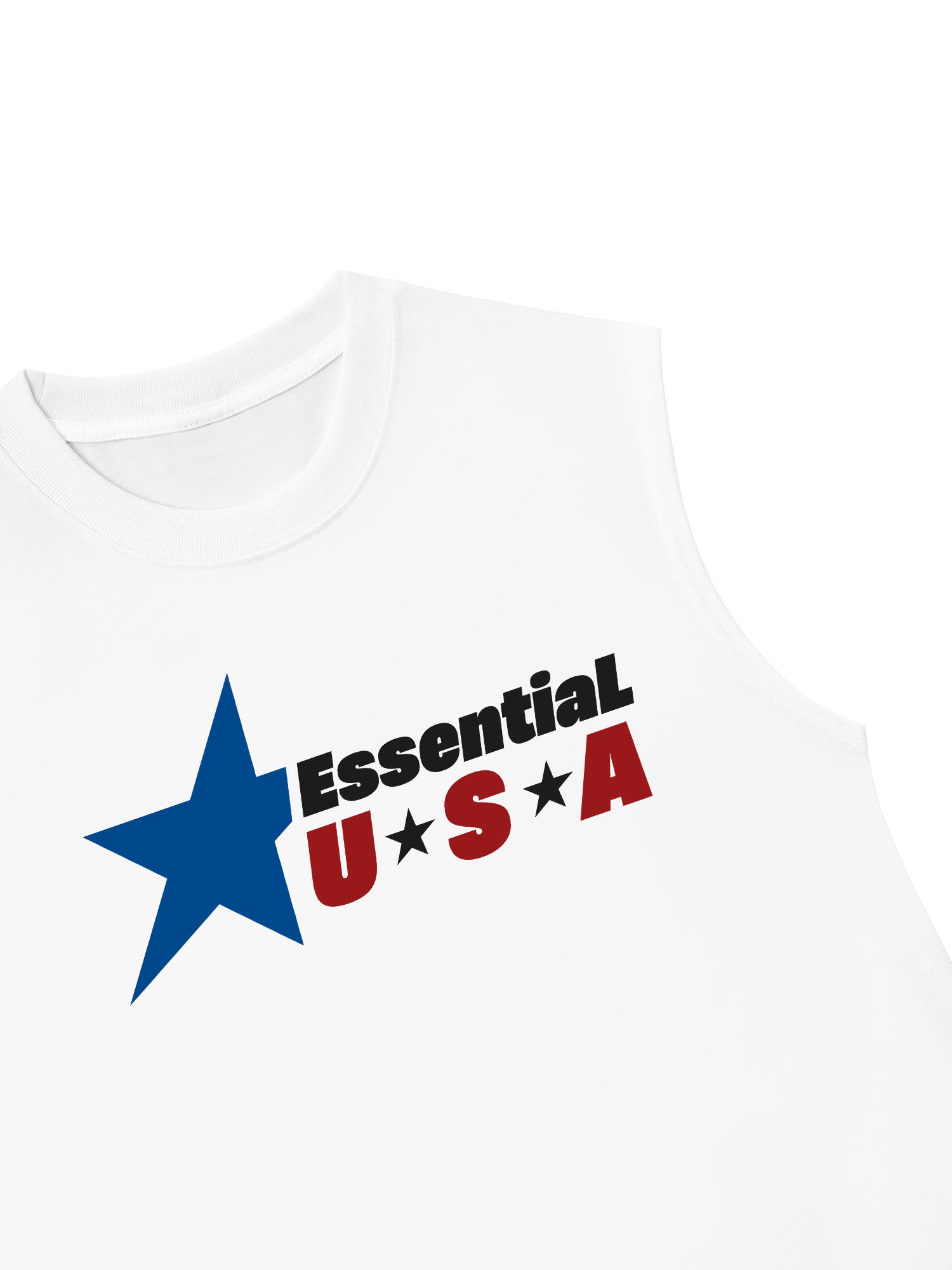 Áo Ba Lỗ Relaxed Fit USA Essential Prime